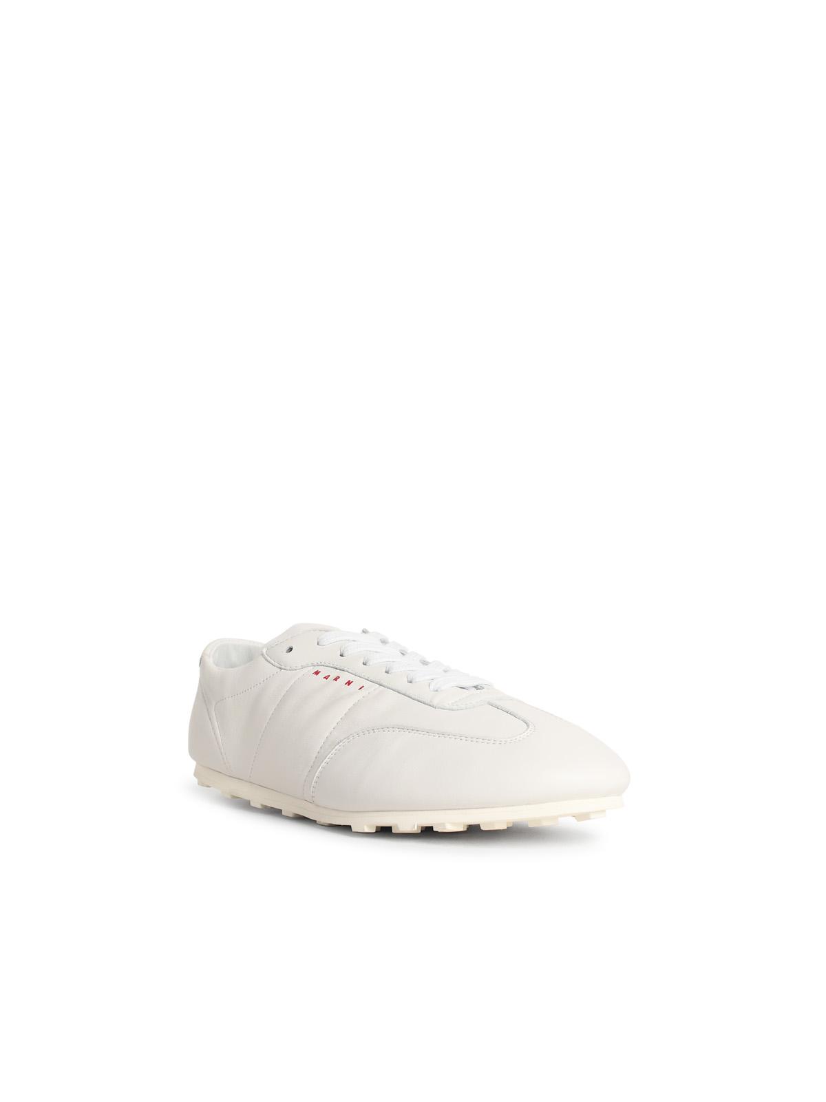 Marni White Leather Sneakers Men MARNI