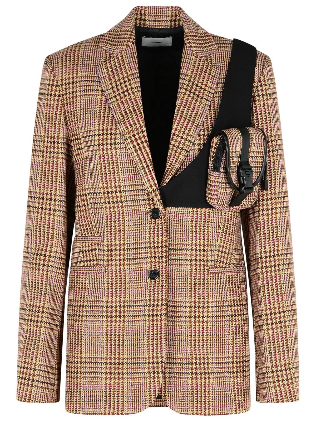 Coperni Multicolor Virgin Wool Blazer Women COPERNI