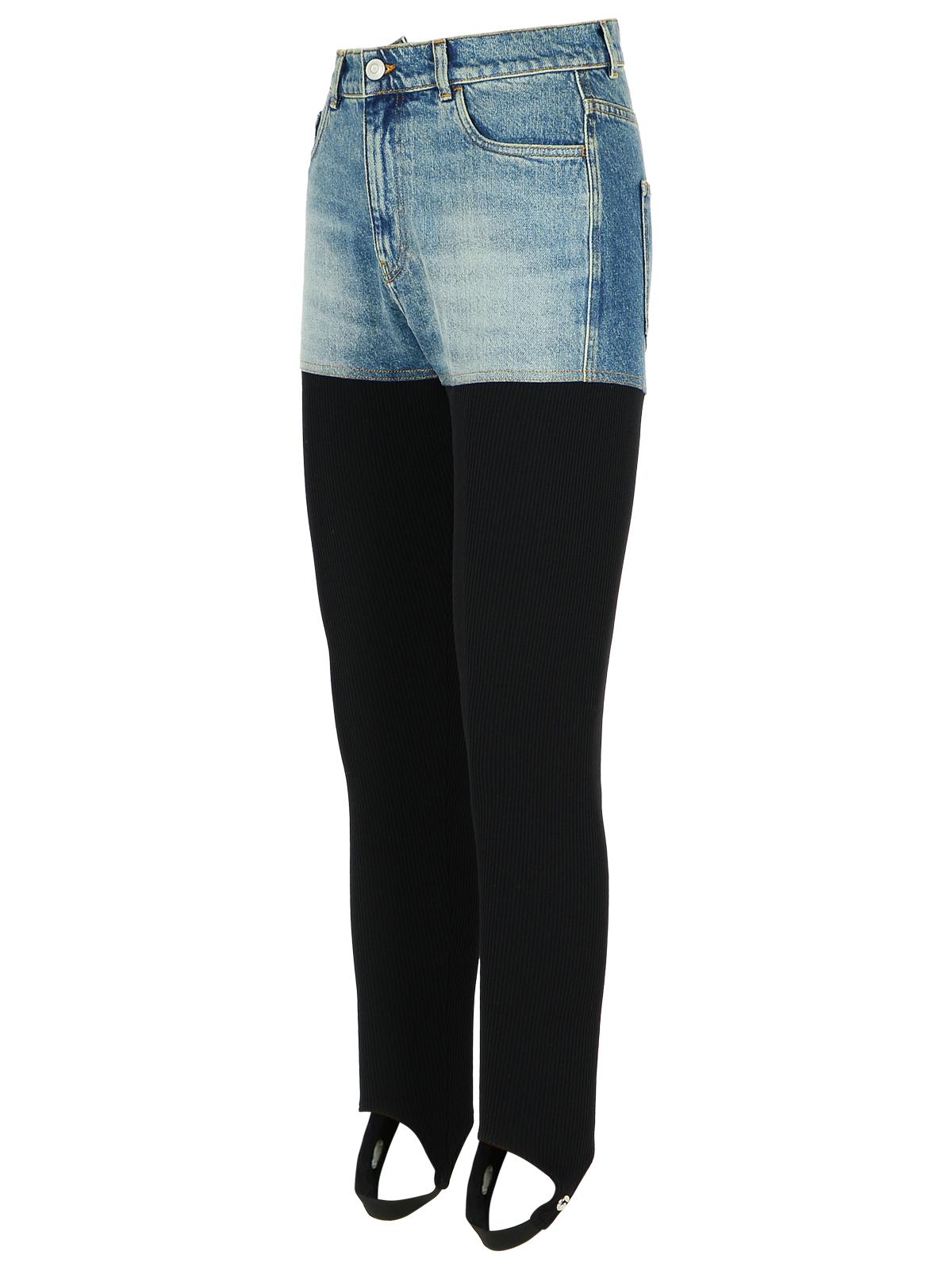 Coperni Two-Tone Organic Cotton Pantaloe Women COPERNI