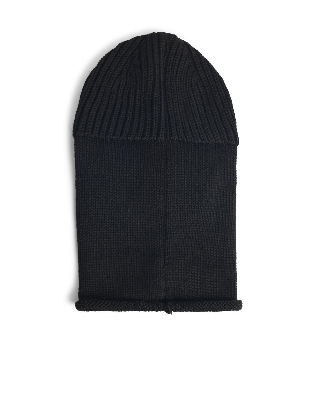 C.P. Company 'Lens' Black Wool Balaclava Men C.P. COMPANY