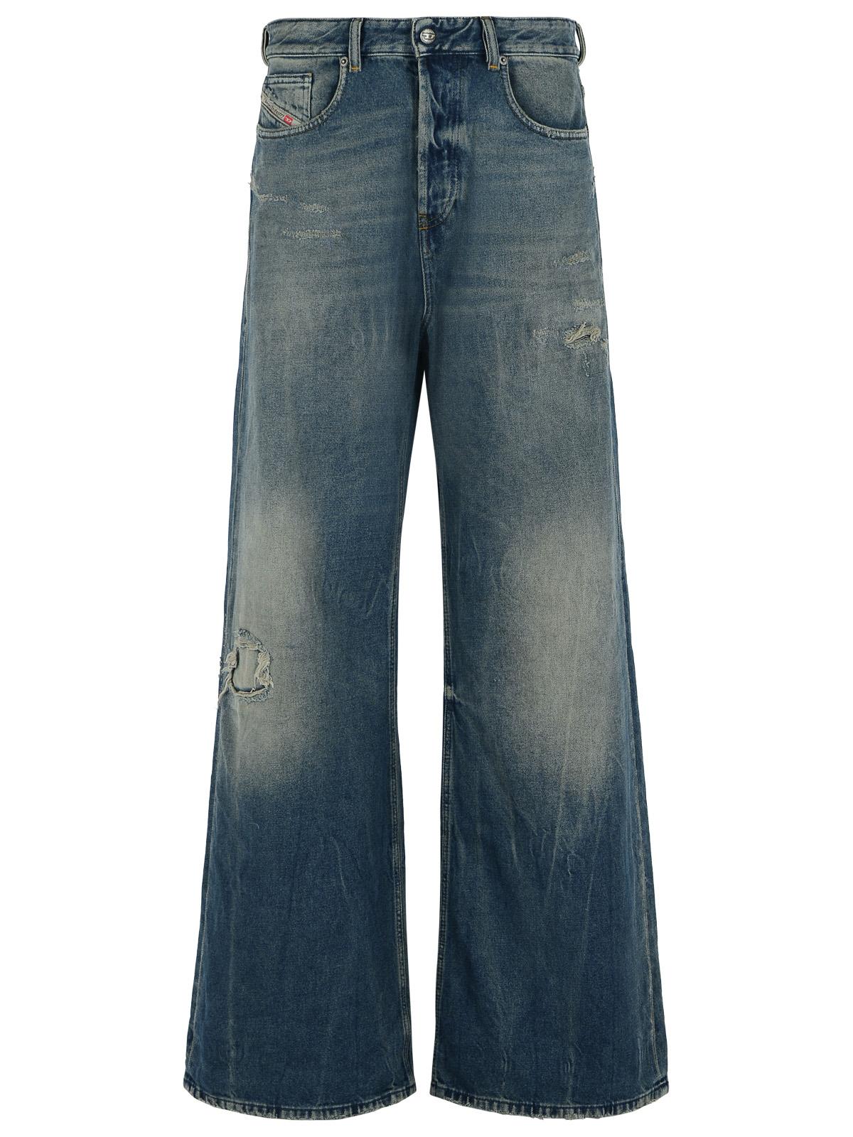 Diesel '1996 D-Sire' Dark Blue Cotton Jeans Women DIESEL
