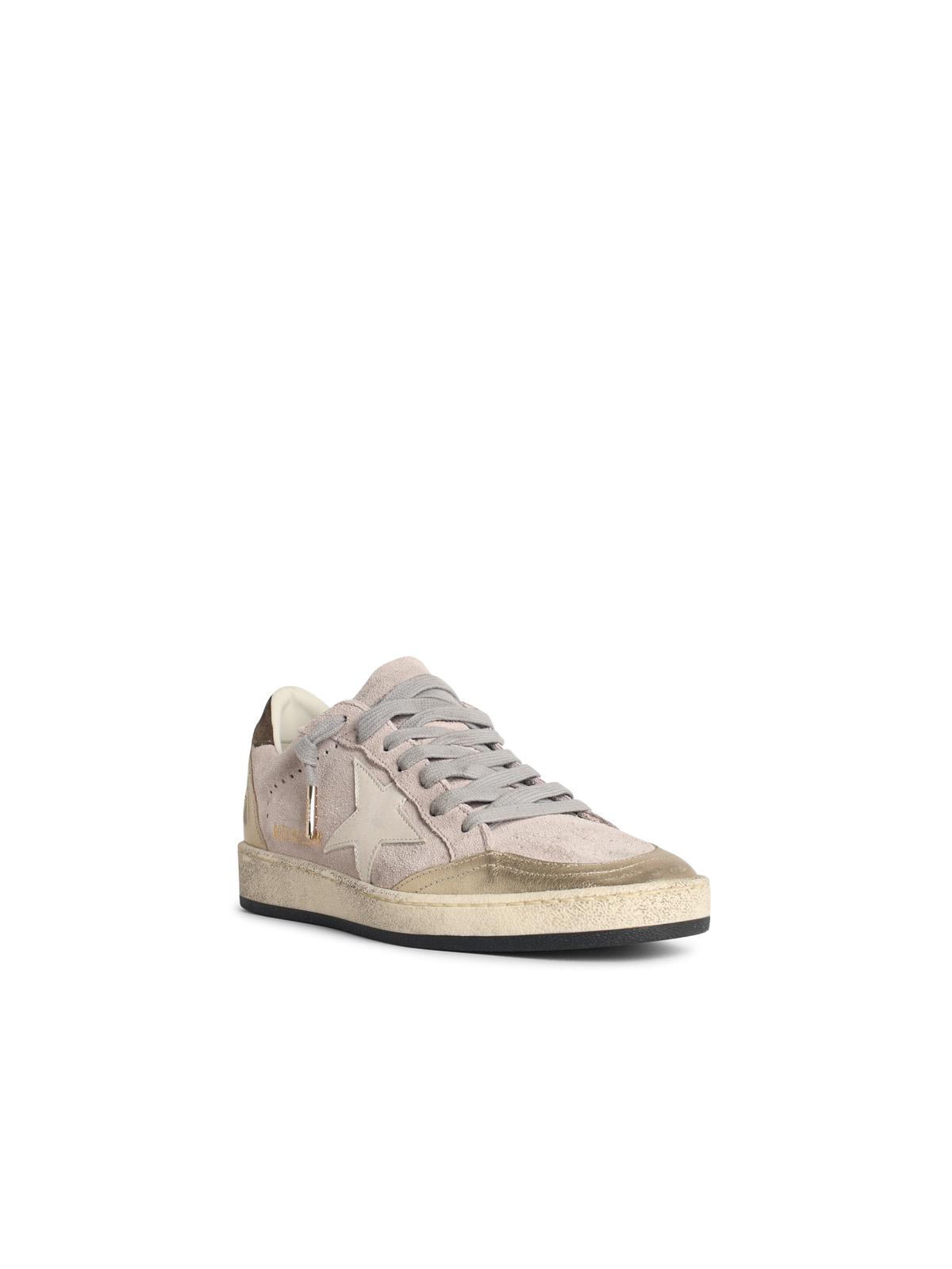 Golden Goose 'Ball-Star' Pink Suede Sneakers Women GOLDEN GOOSE
