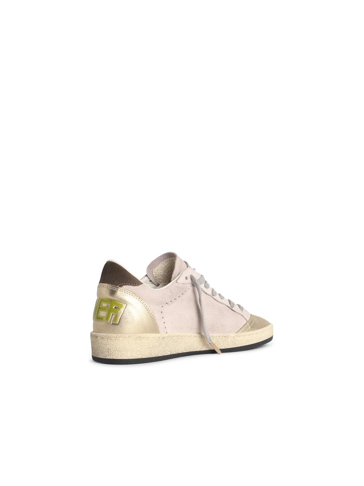 Golden Goose 'Ball-Star' Pink Suede Sneakers Women GOLDEN GOOSE