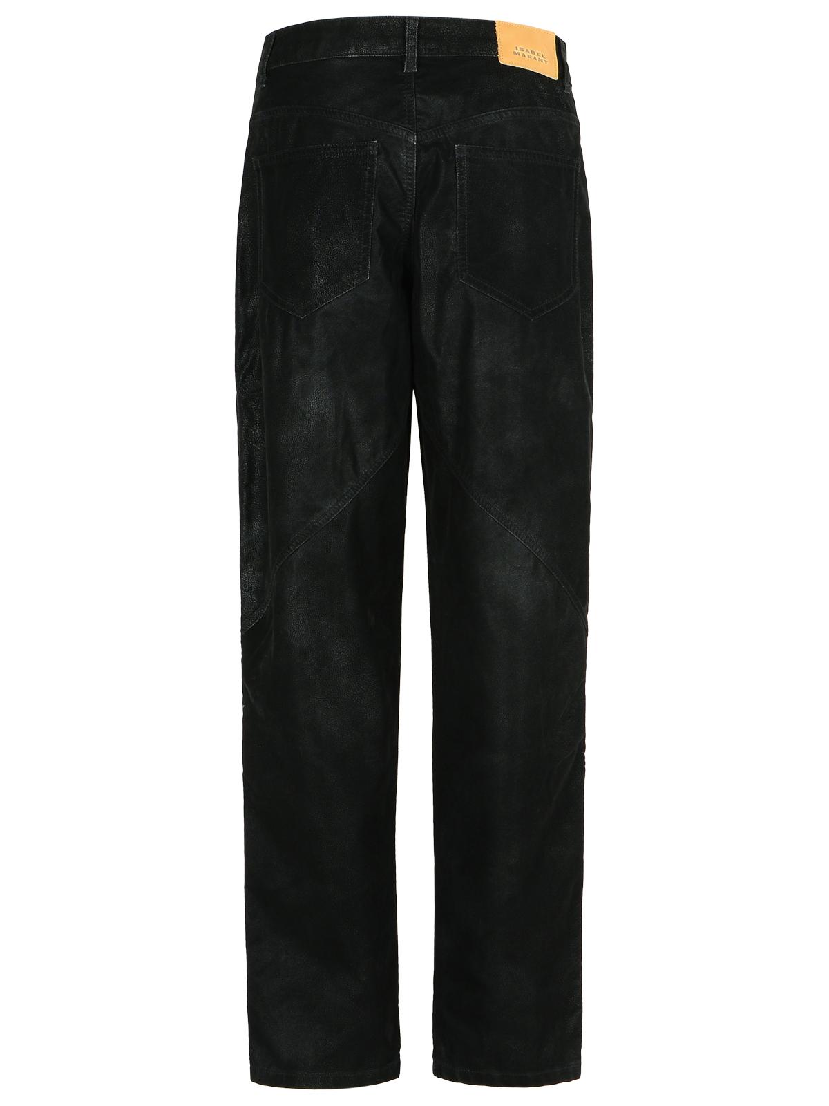 Isabel Marant Etoile 'Kelvina' Black Faux Leather Pants Women ISABEL MARANT ETOILE