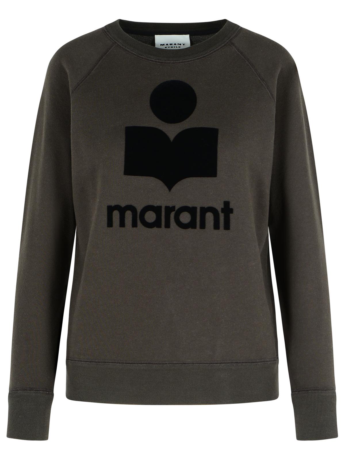 Isabel Marant Etoile 'Millyny' Black Cotton Blend Sweatshirt Women ISABEL MARANT ETOILE