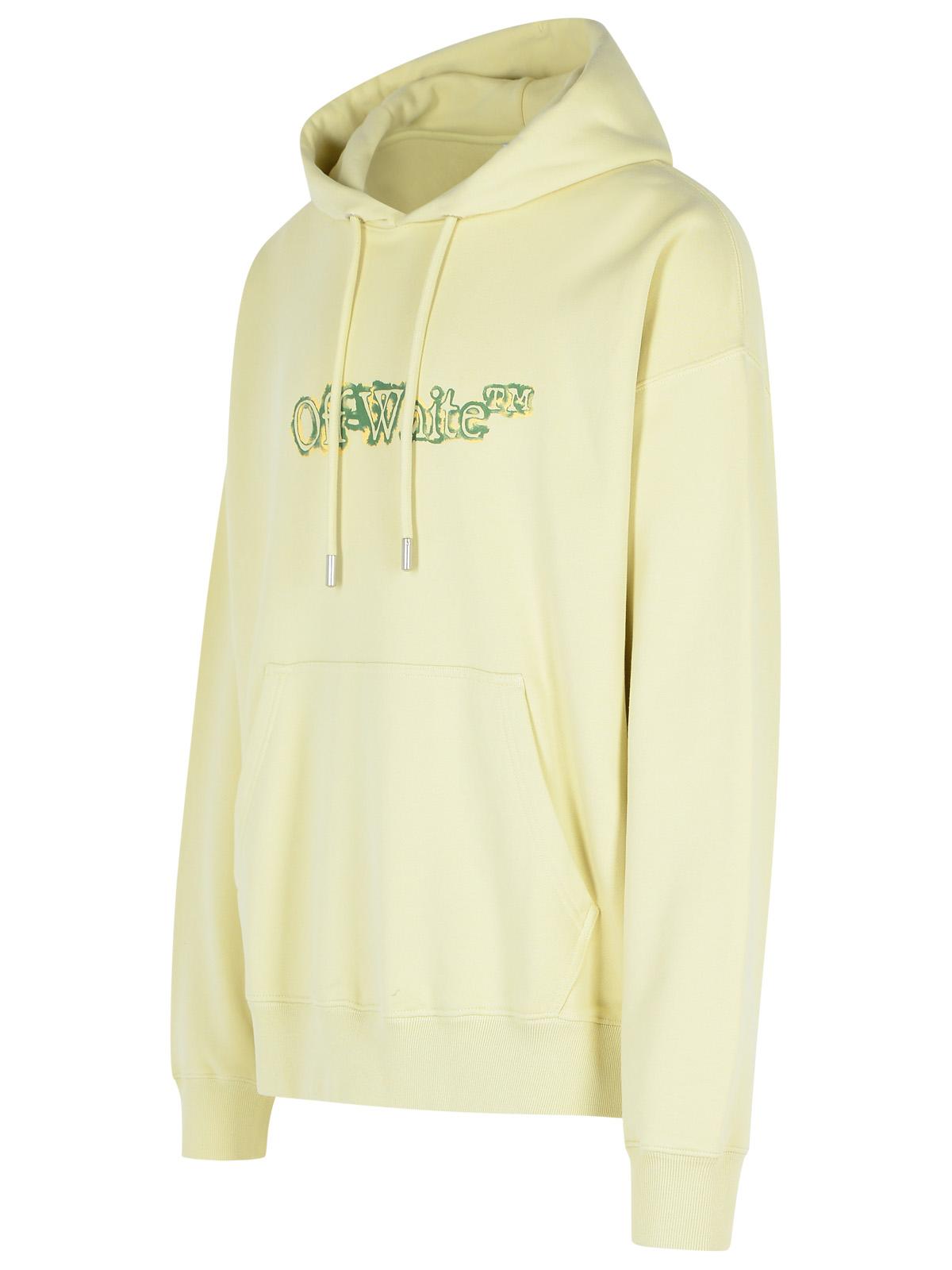 Off-White 'Cloudy Arrow' Ivory Cotton Sweatshirt Men OFF-WHITE