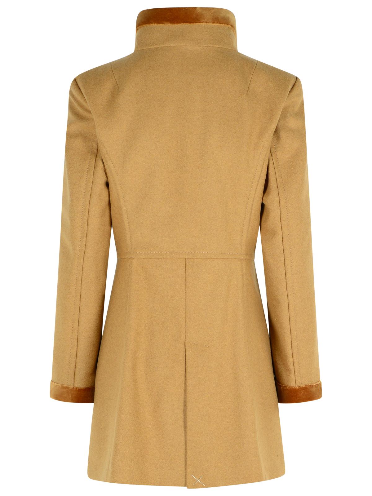 Fay Beige Wool Blend Coat Women