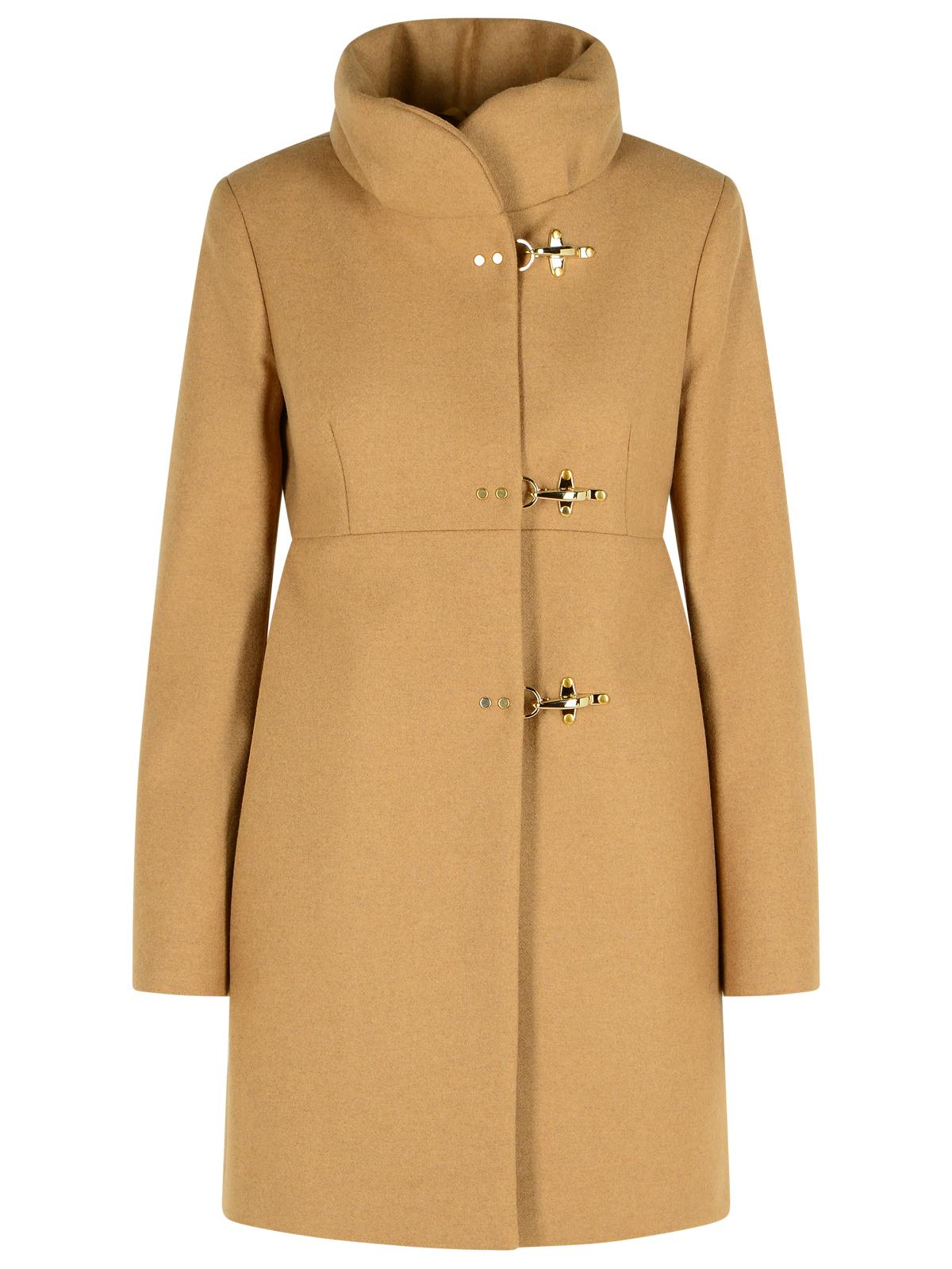 Fay Beige Wool Blend Coat Women FAY