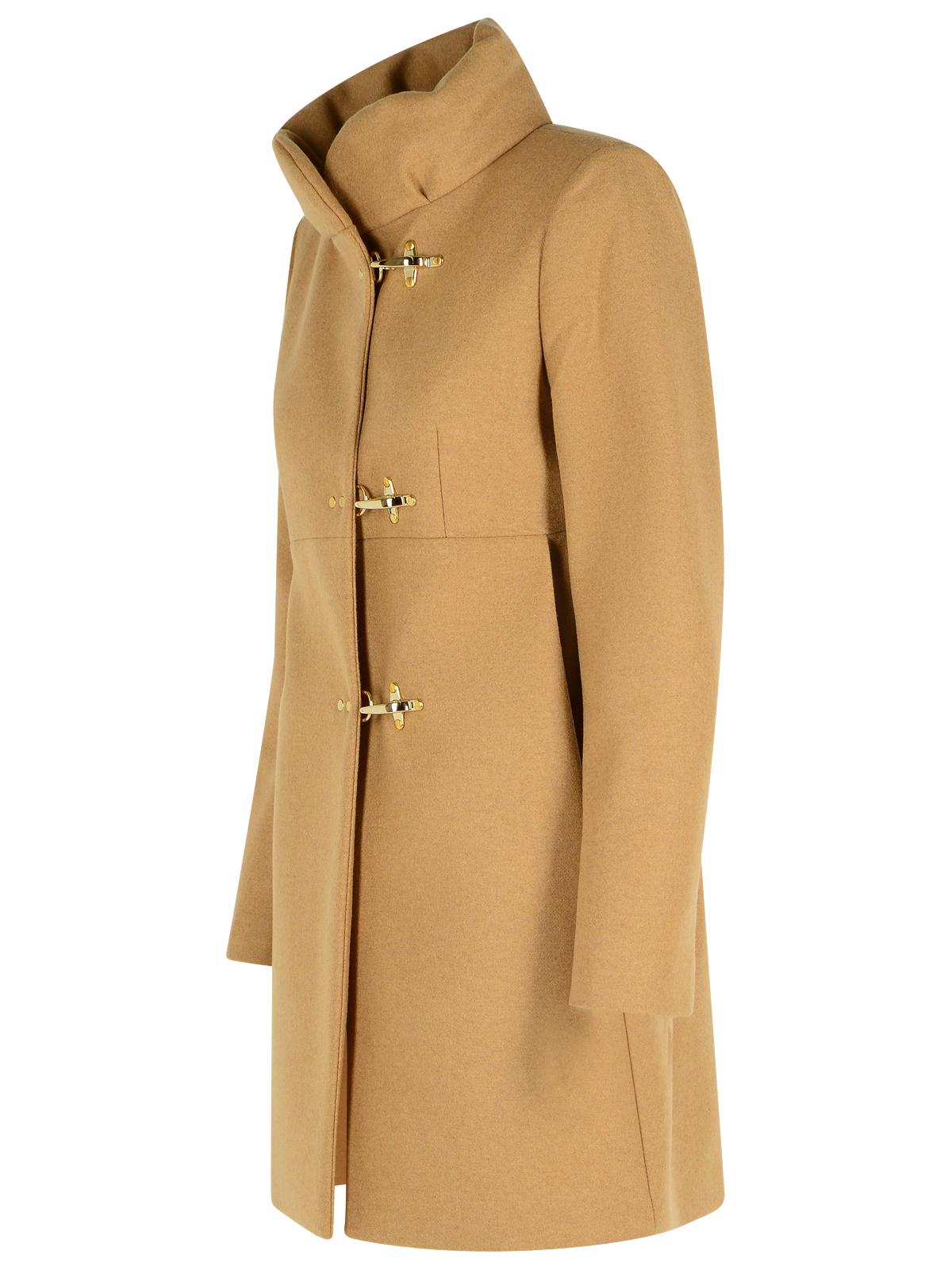 Fay Beige Wool Blend Coat Women FAY
