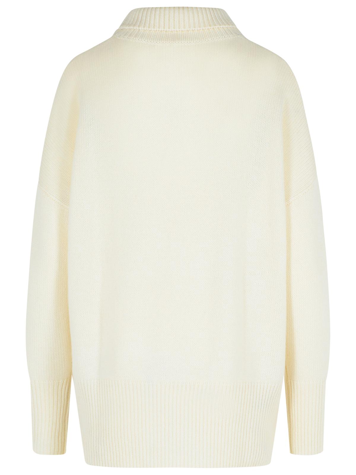 Lisa Yang 'Heidi' Cream Cashmere Sweater Women LISA YANG