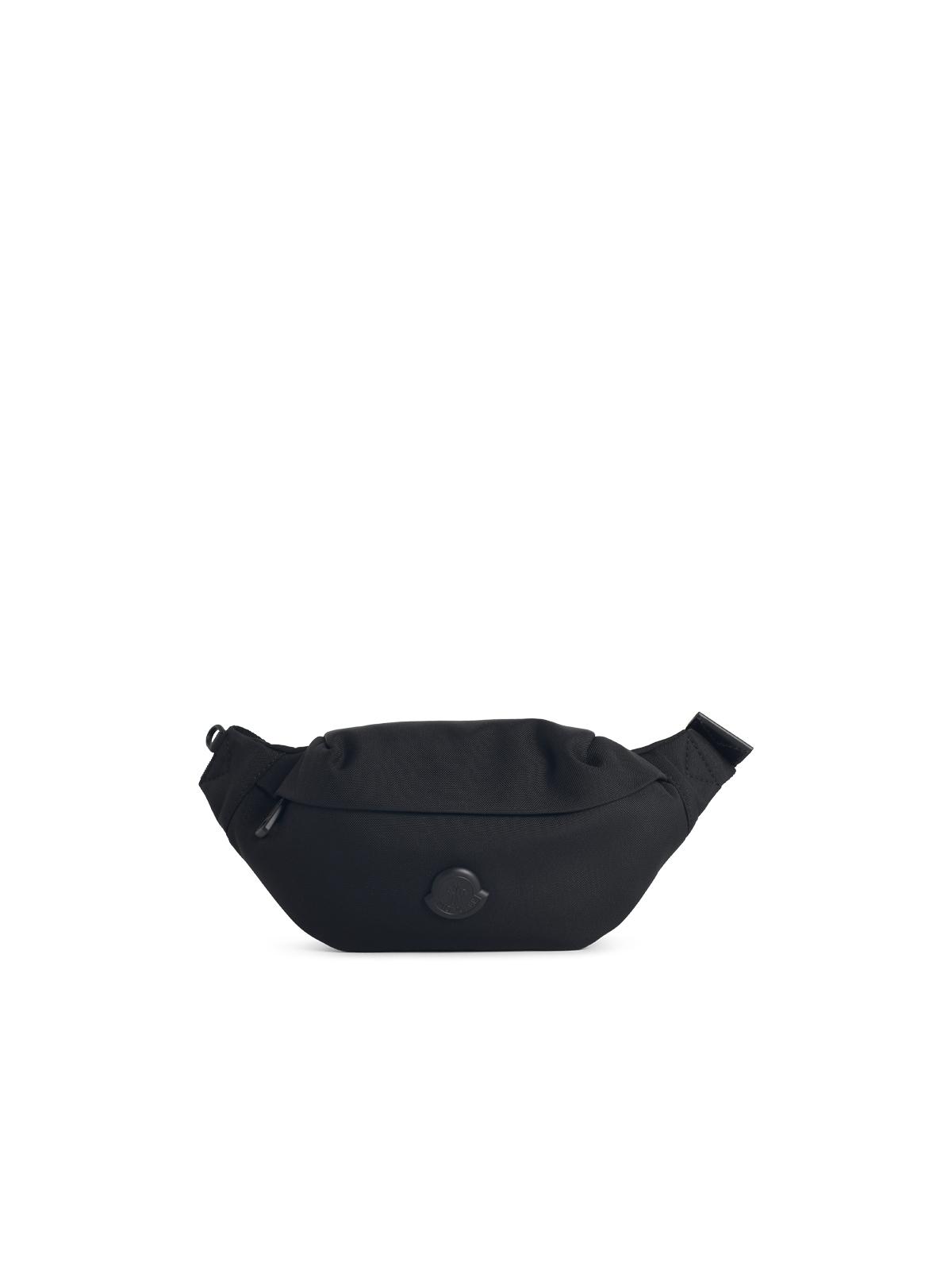 Moncler Small 'Durance' Black Nylon Waist Bag Men MONCLER