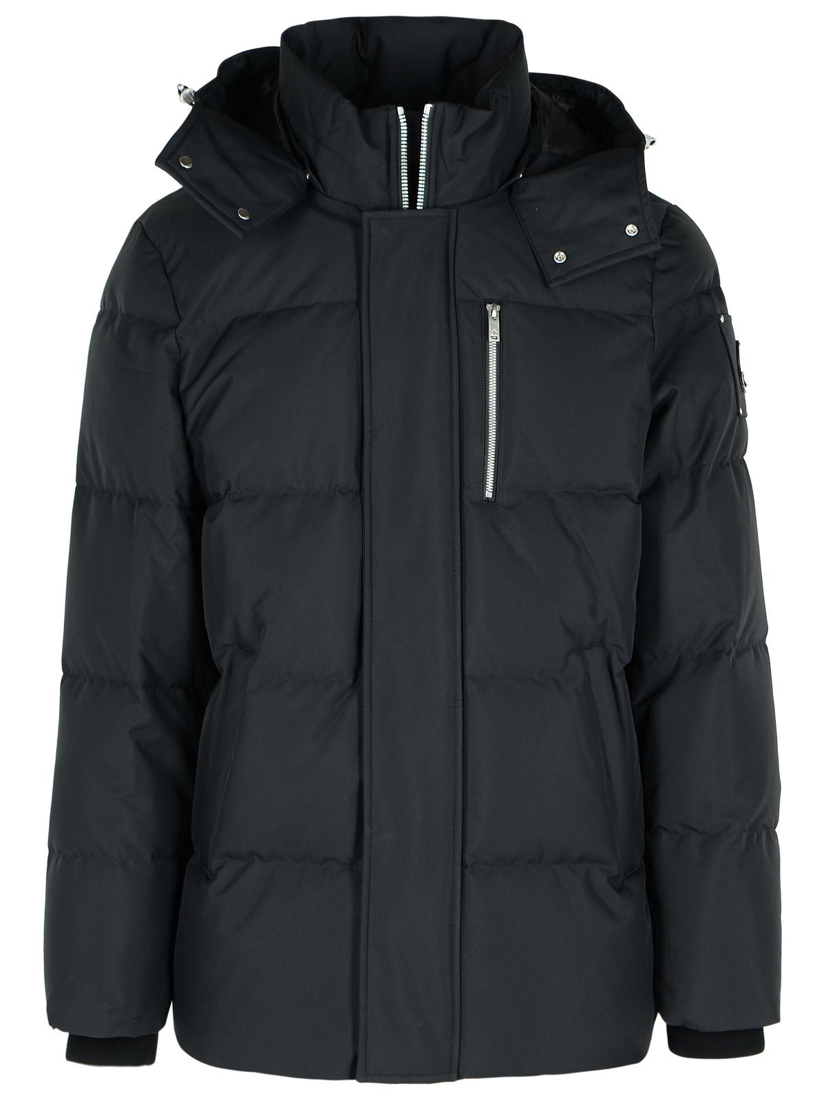 Moose Knuckles 'Cloud 3Q' Black Nylon Down Jacket Men MOOSE KNUCKLES
