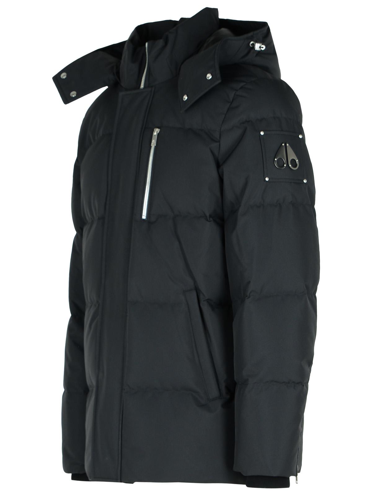 Moose Knuckles 'Cloud 3Q' Black Nylon Down Jacket Men MOOSE KNUCKLES