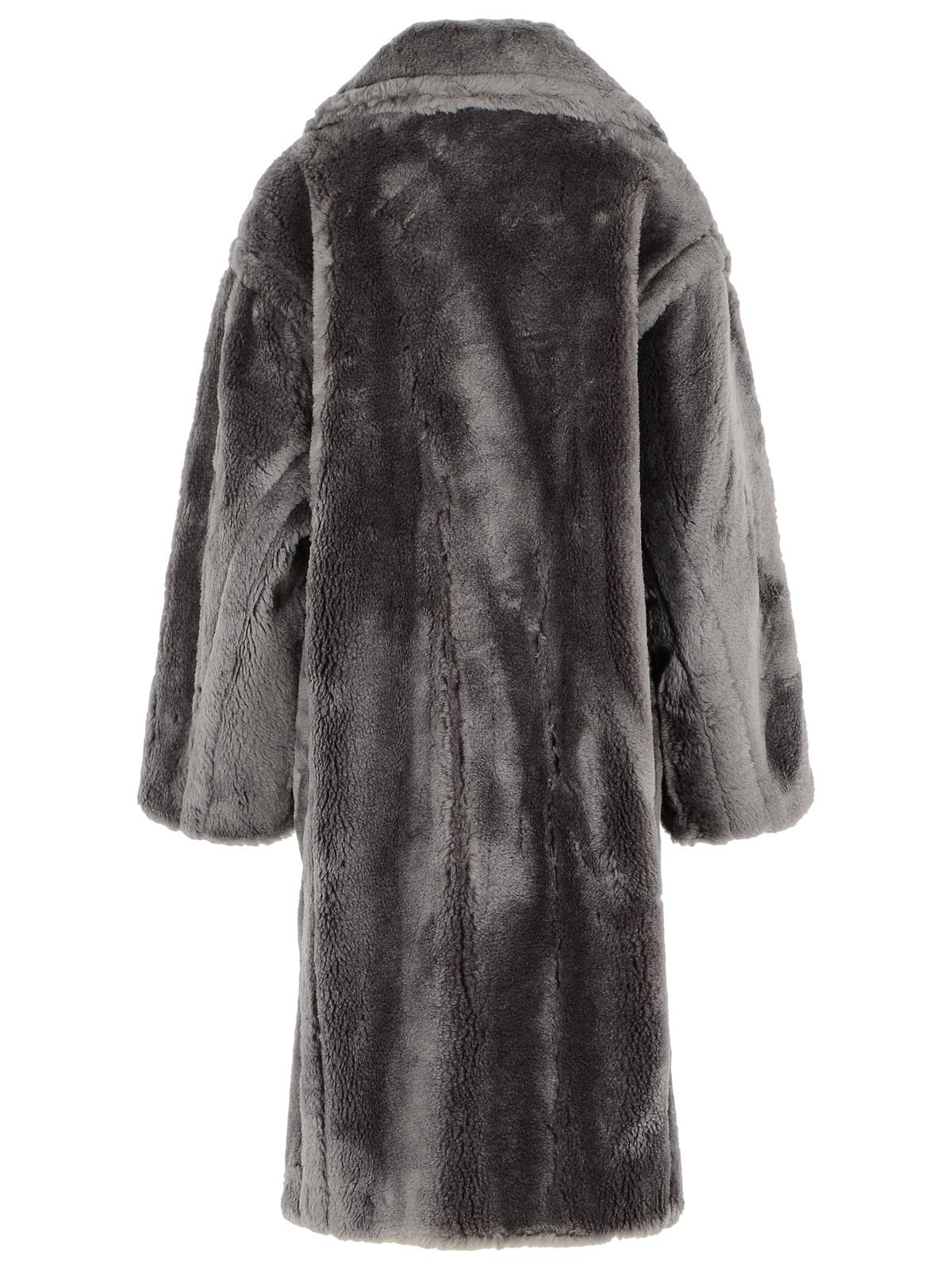 Stand Studio 'Biba' Grey Wool Coat Women STAND STUDIO