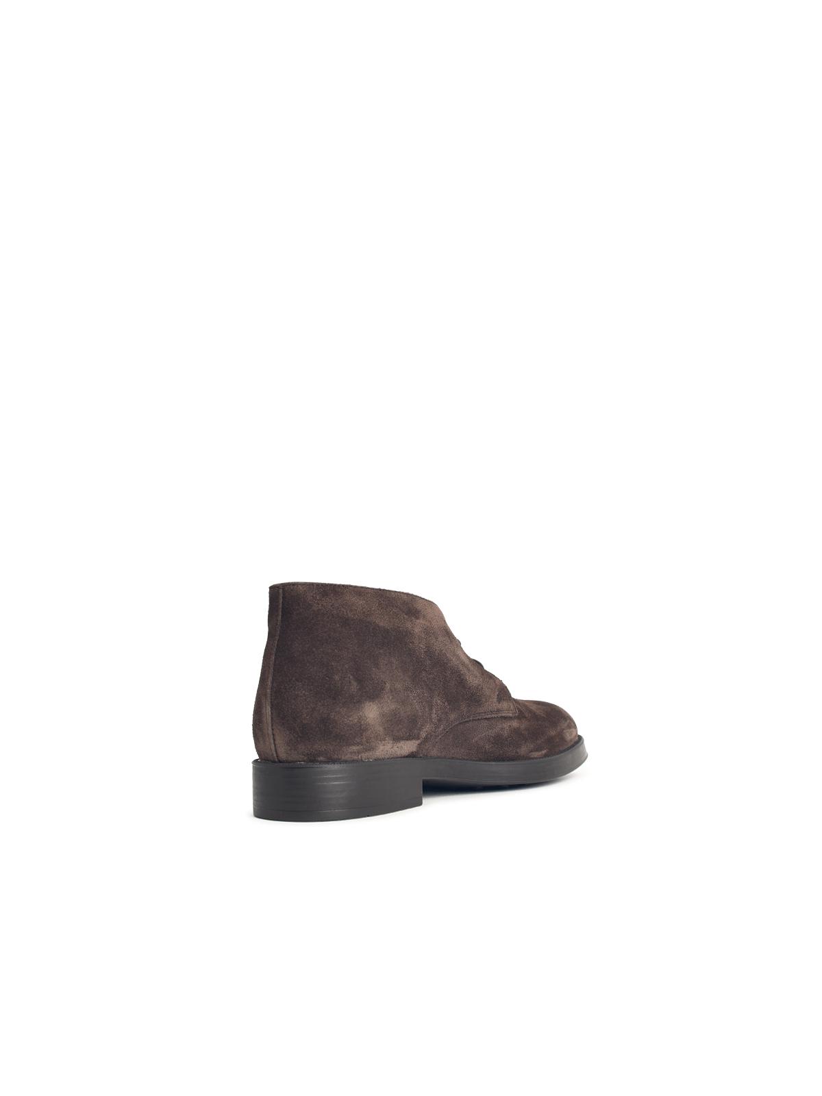 Tod's Brown Suede Ankle Boots Men TOD'S