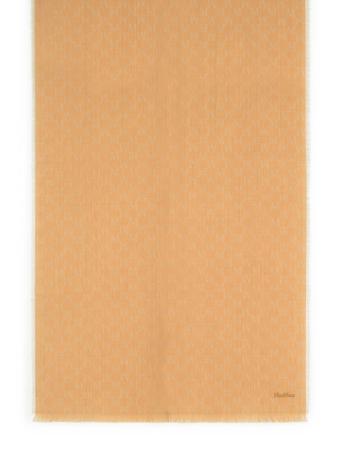 Max Mara 'Magico' Camel Virgin Wool Scarf Women MAX MARA