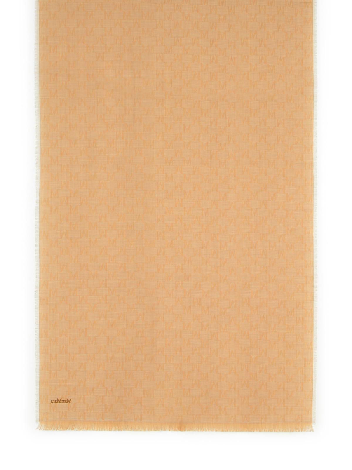 Max Mara 'Magico' Camel Virgin Wool Scarf Women MAX MARA
