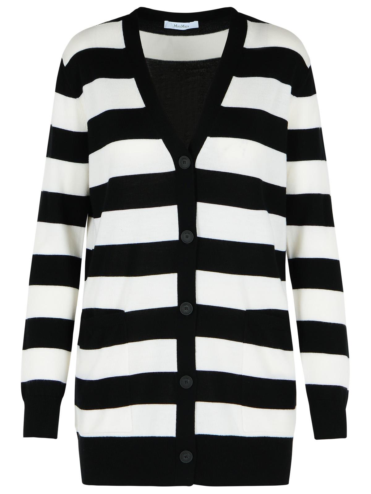 Max Mara 'Fiemme' Two-Tone Virgin Wool Cardigan Women MAX MARA