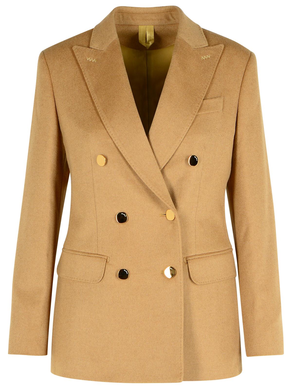 Max Mara 'Pesche' Beige Camel Blazer Women MAX MARA