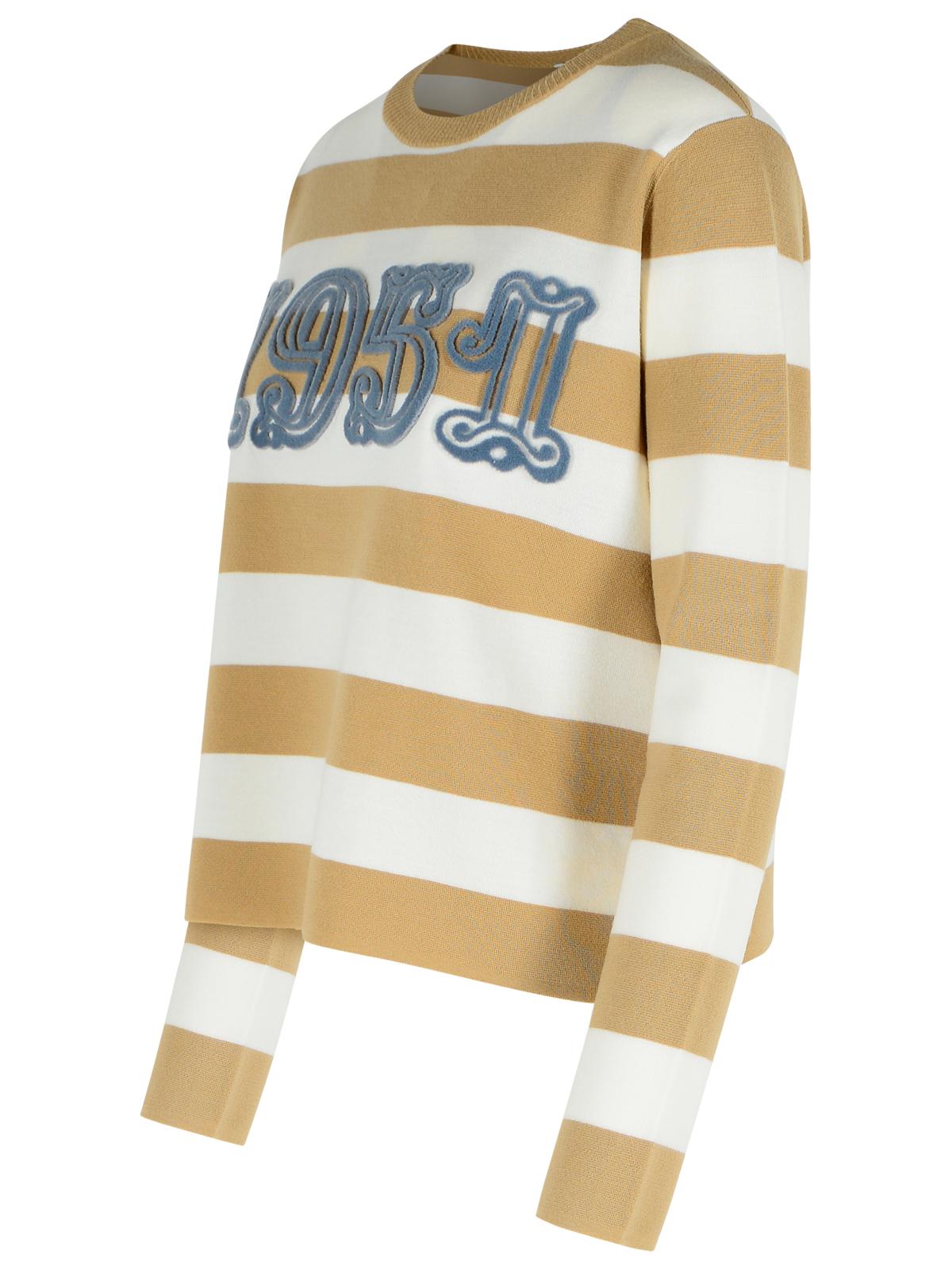 Max Mara 'Viterbo' Sand Virgin Wool Sweater Women MAX MARA