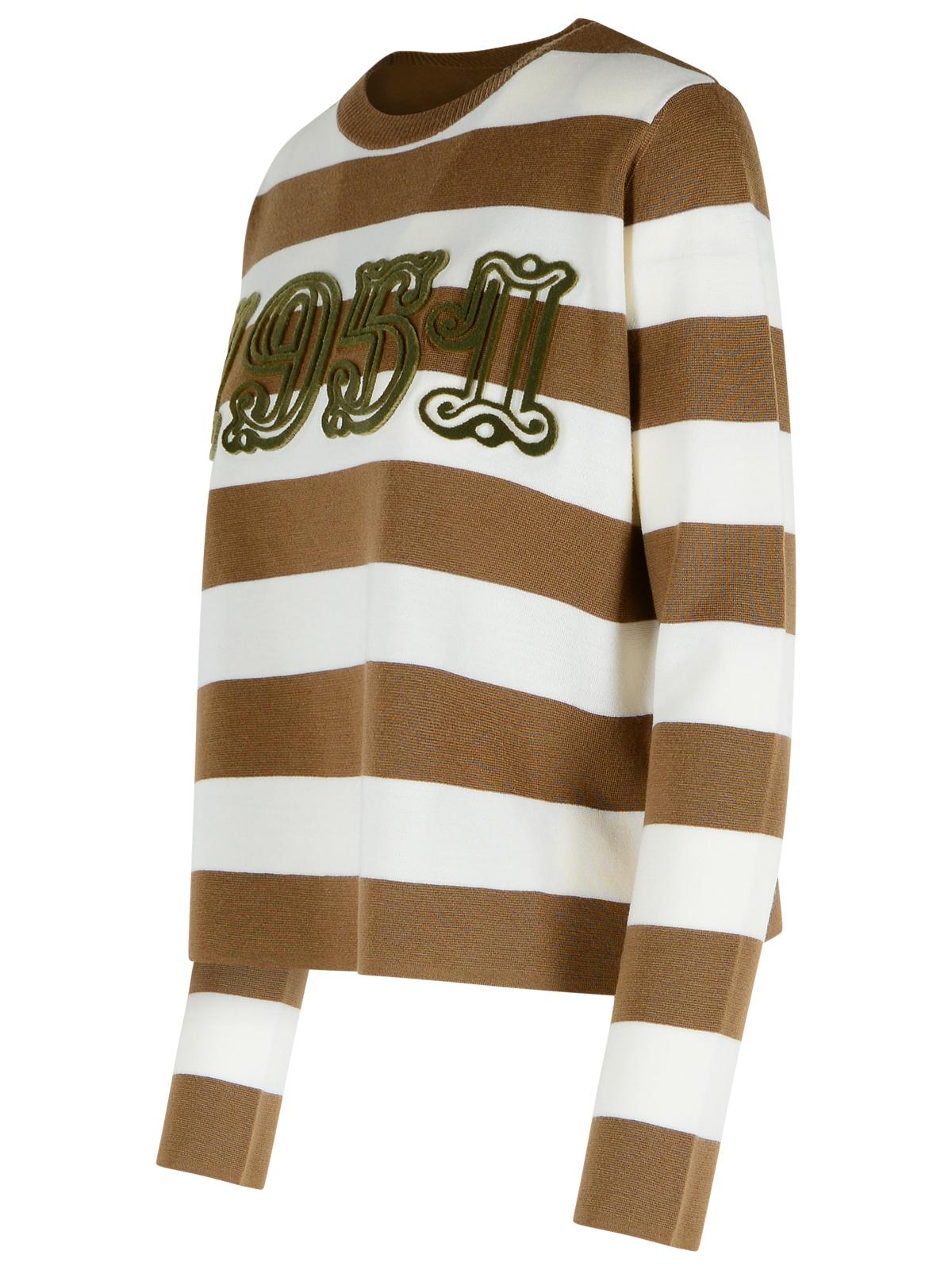 Max Mara 'Viterbo' Virgin Wool Hazelnut Sweater Women MAX MARA