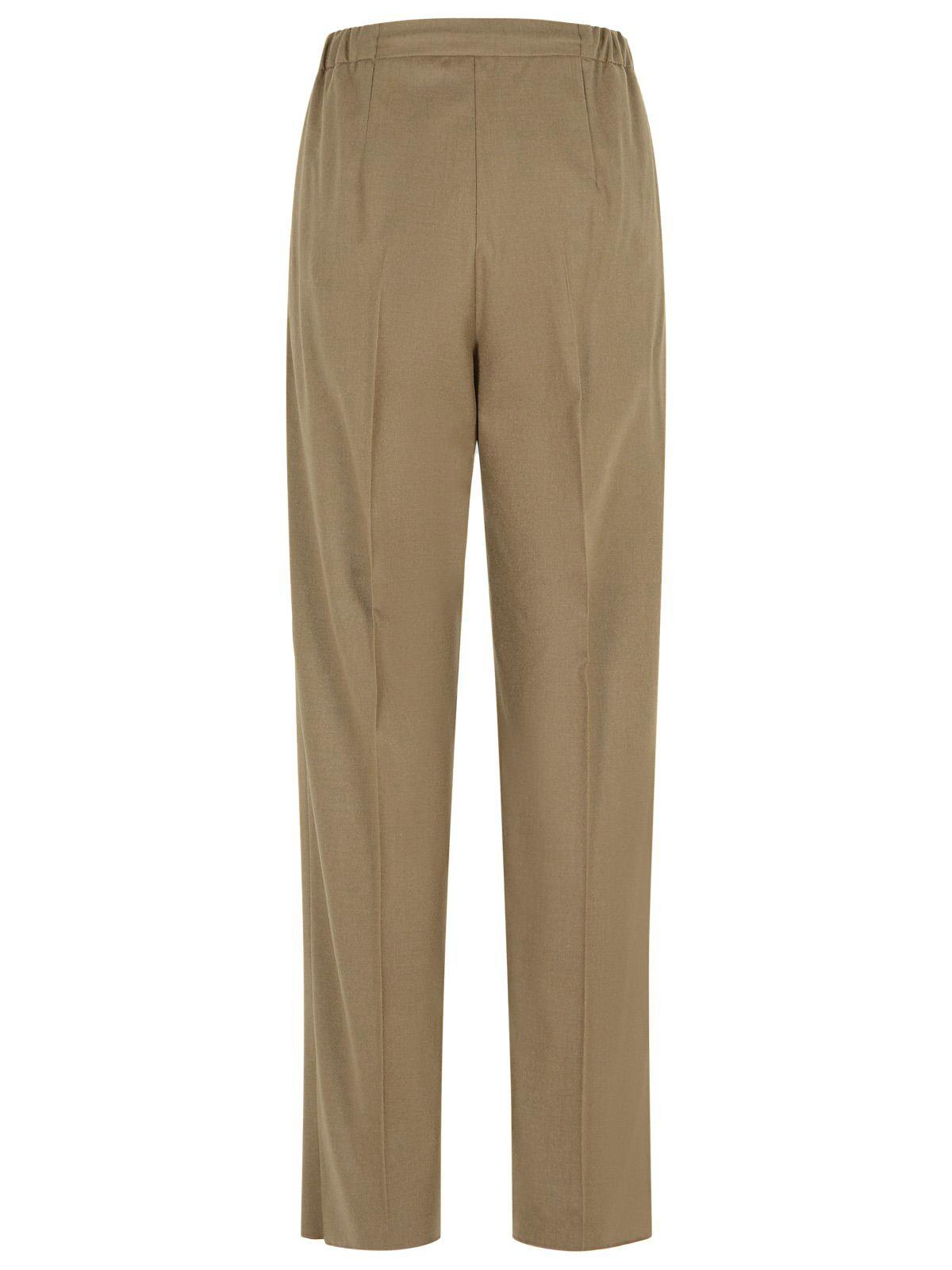 Max Mara 'Gatti' Dove-Gray Cashmere Drawstring Pants Women MAX MARA