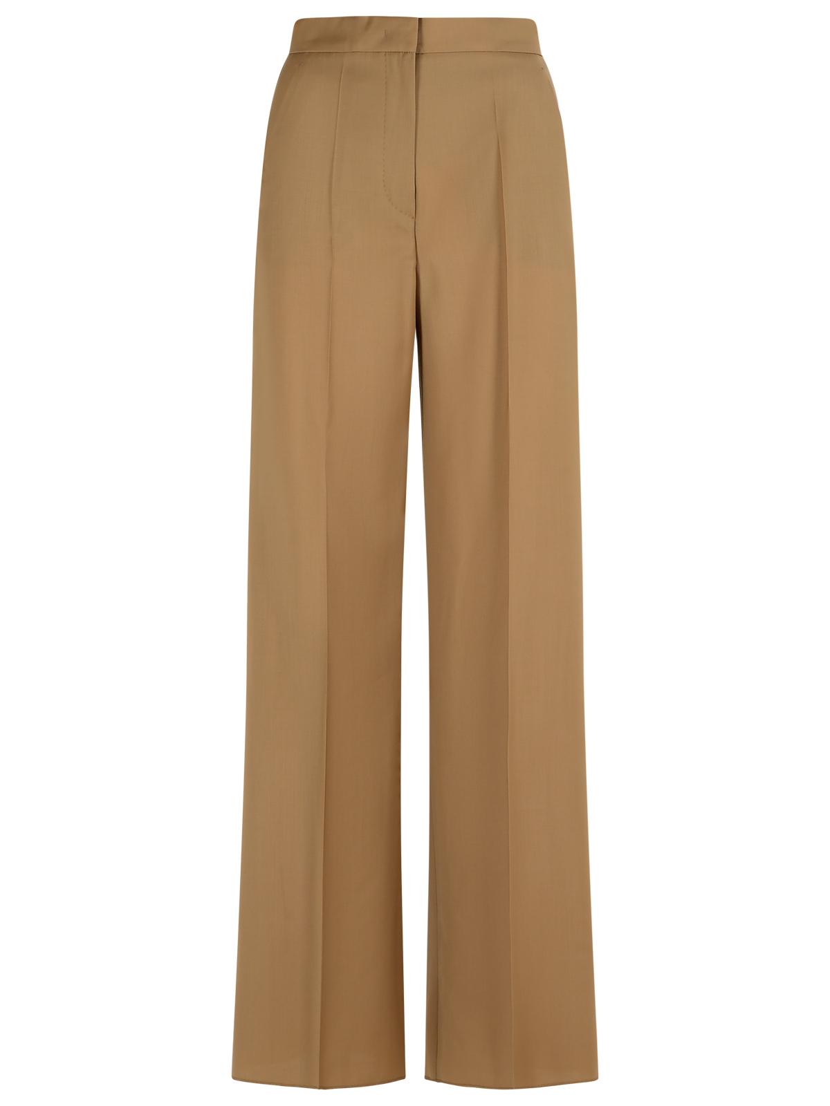 Max Mara 'Fernet' Beige Virgin Wool Pants Women MAX MARA