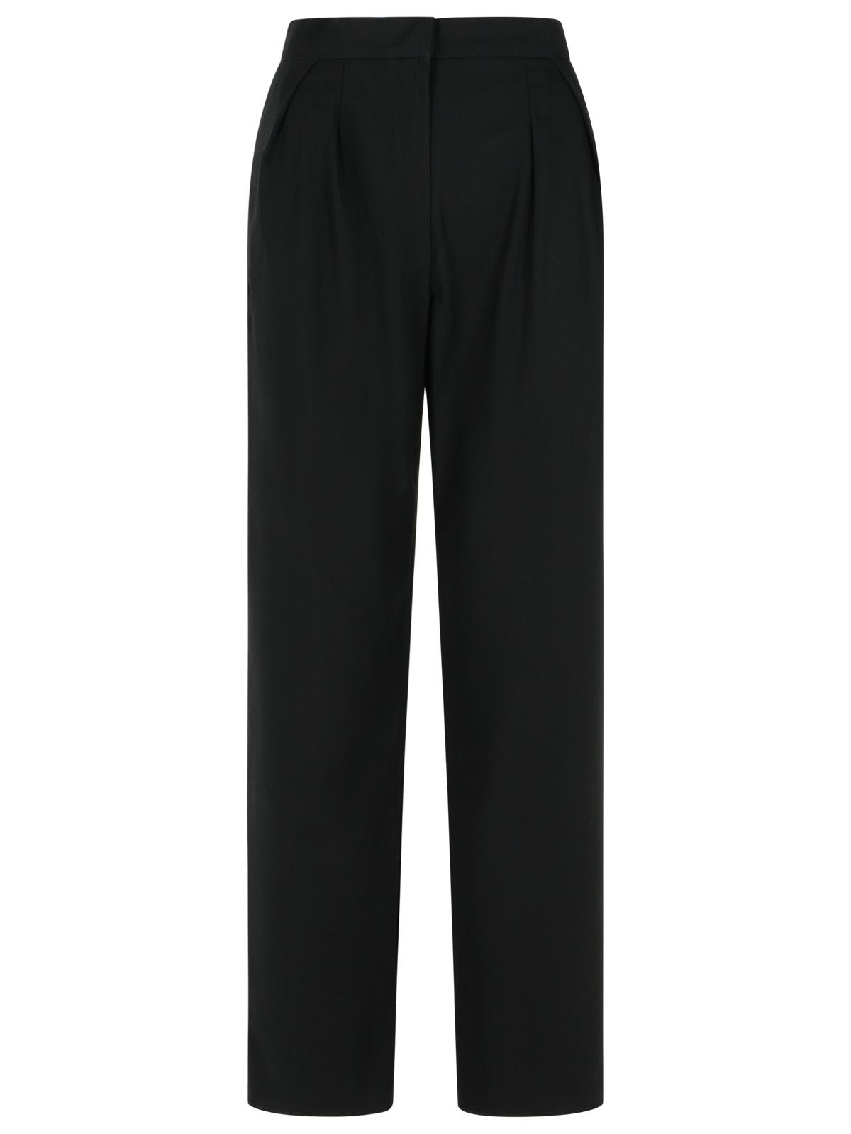 Max Mara Dede Carrot' Black Cotton Pants Women