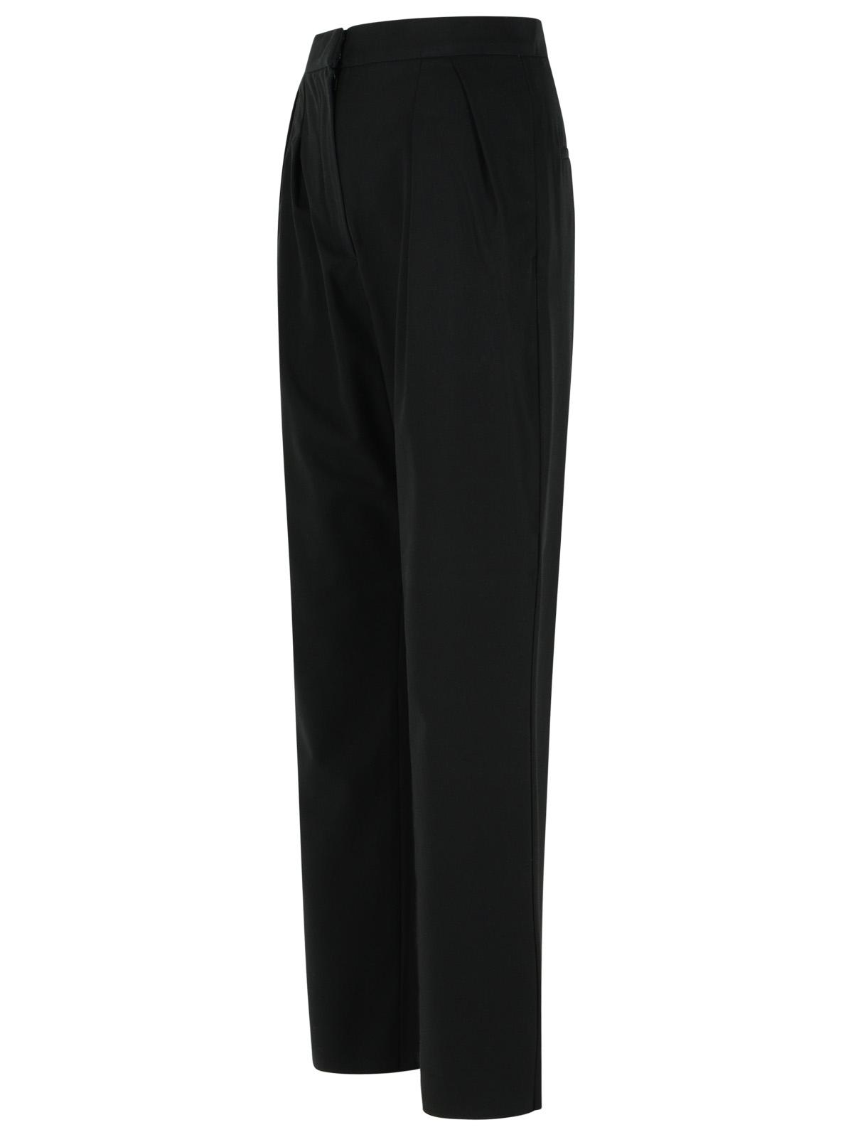 Max Mara Dede Carrot' Black Cotton Pants Women
