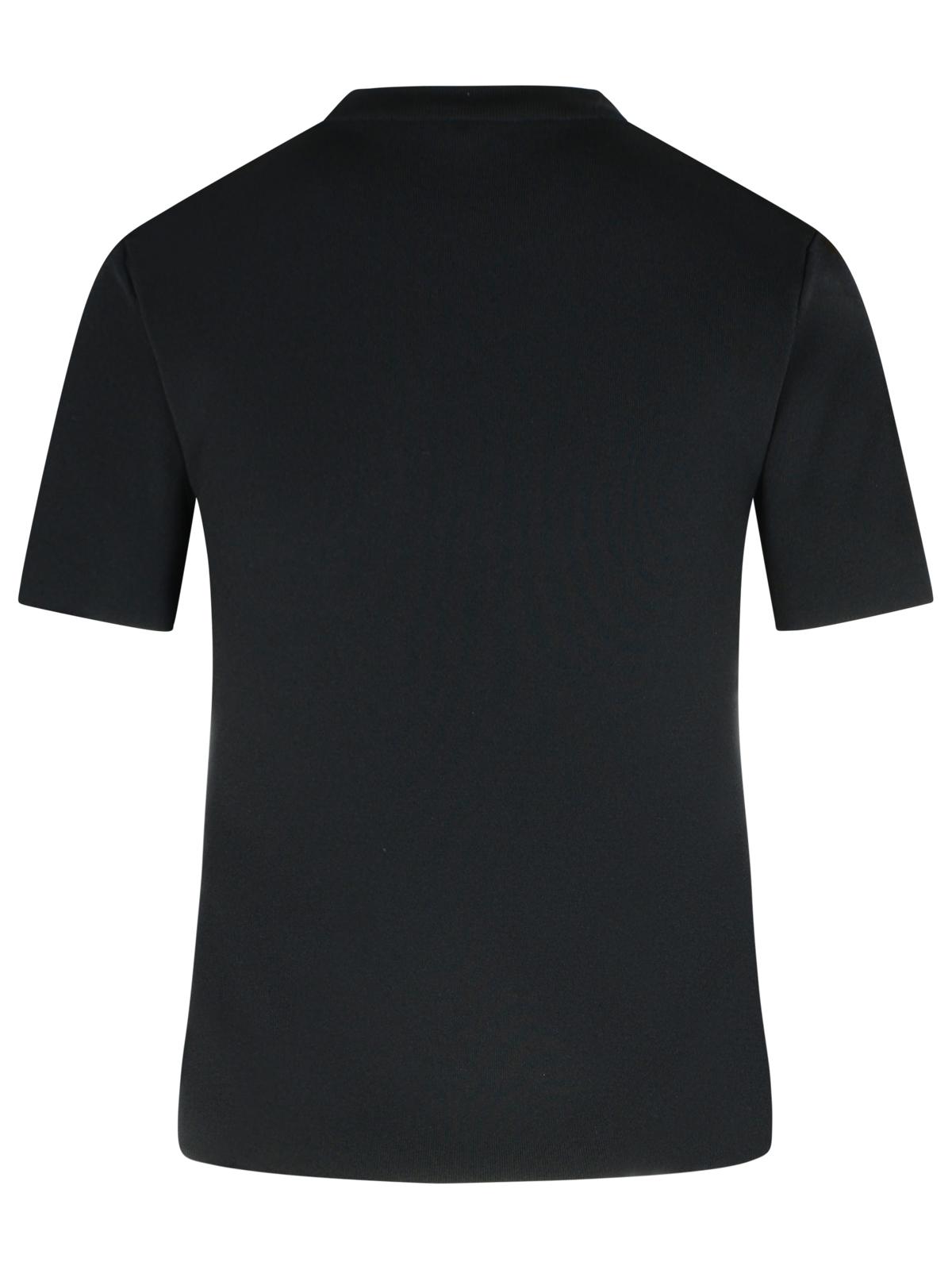 Max Mara 'Adelio' Black Viscose Blend T-Shirt Women MAX MARA