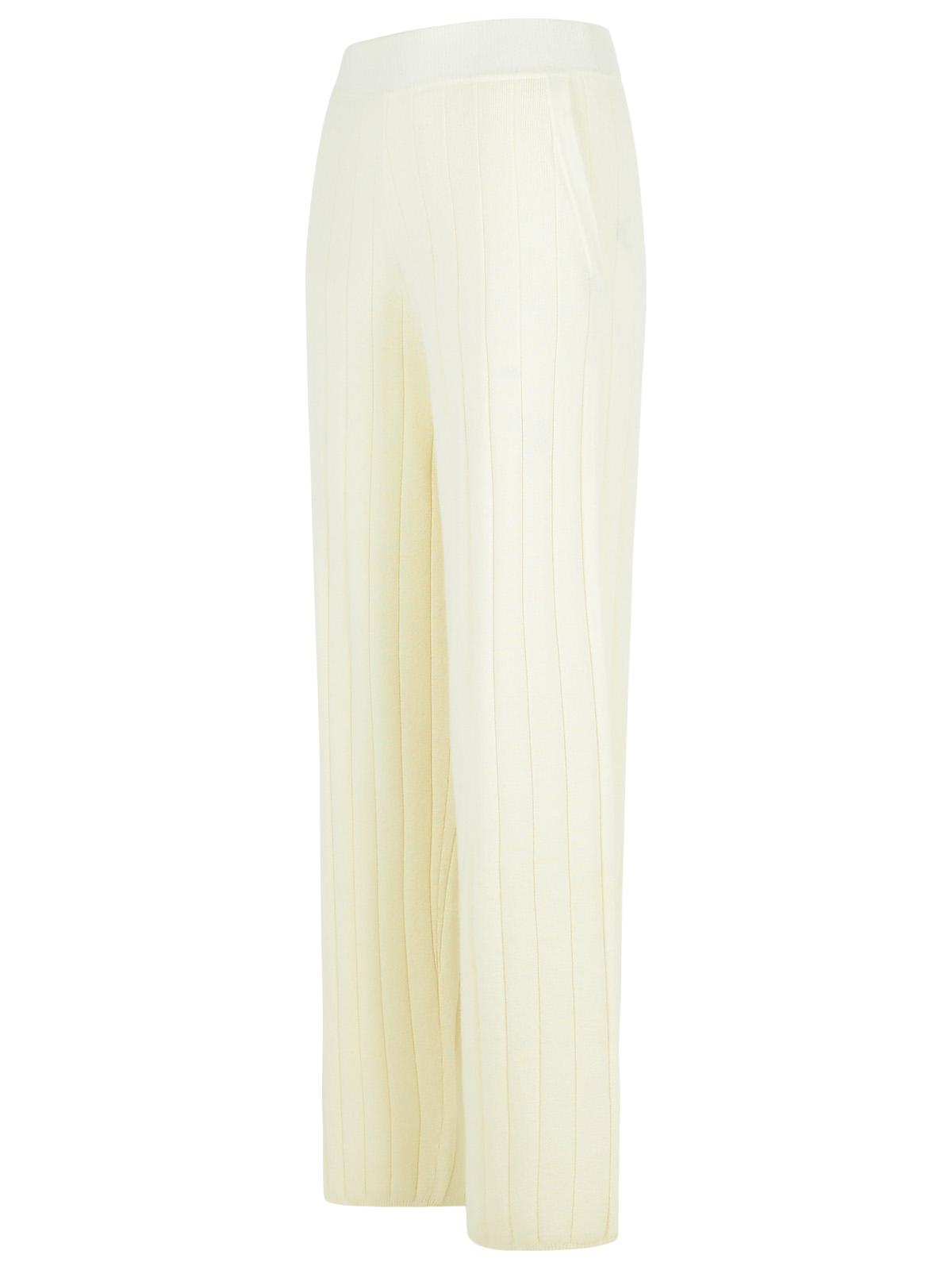 Max Mara 'Jardin' White Cachemire Jogger Pants Women MAX MARA