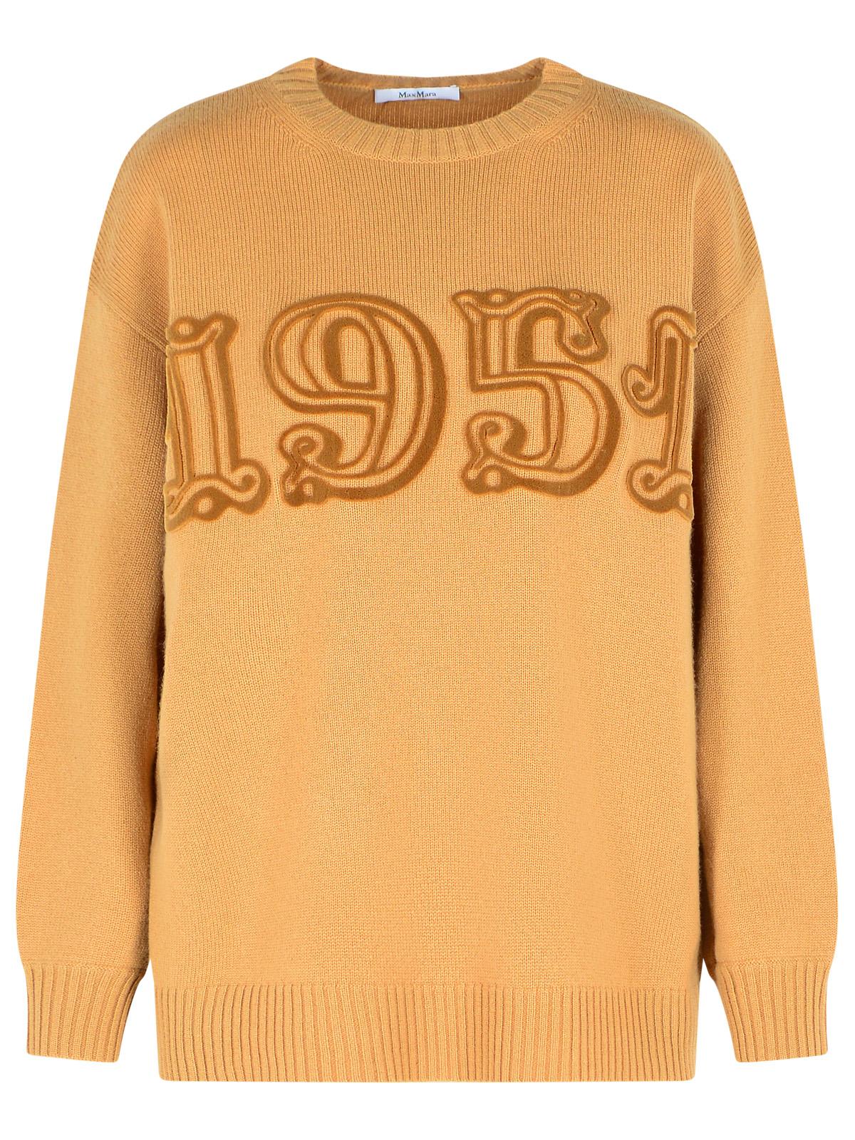 Max Mara Camel Wool And Cashmere Sweater Women MAX MARA