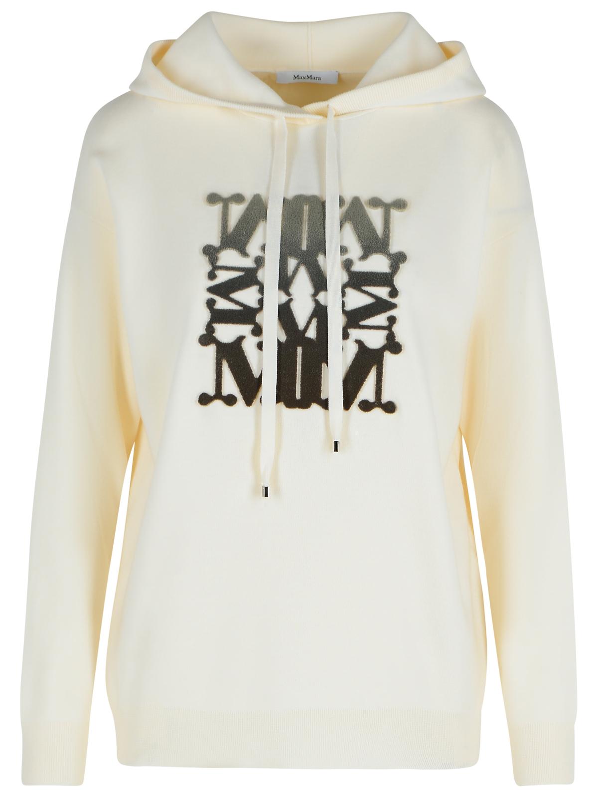 Max Mara 'Taddeo' Cream Virgin Wool Sweater Women MAX MARA