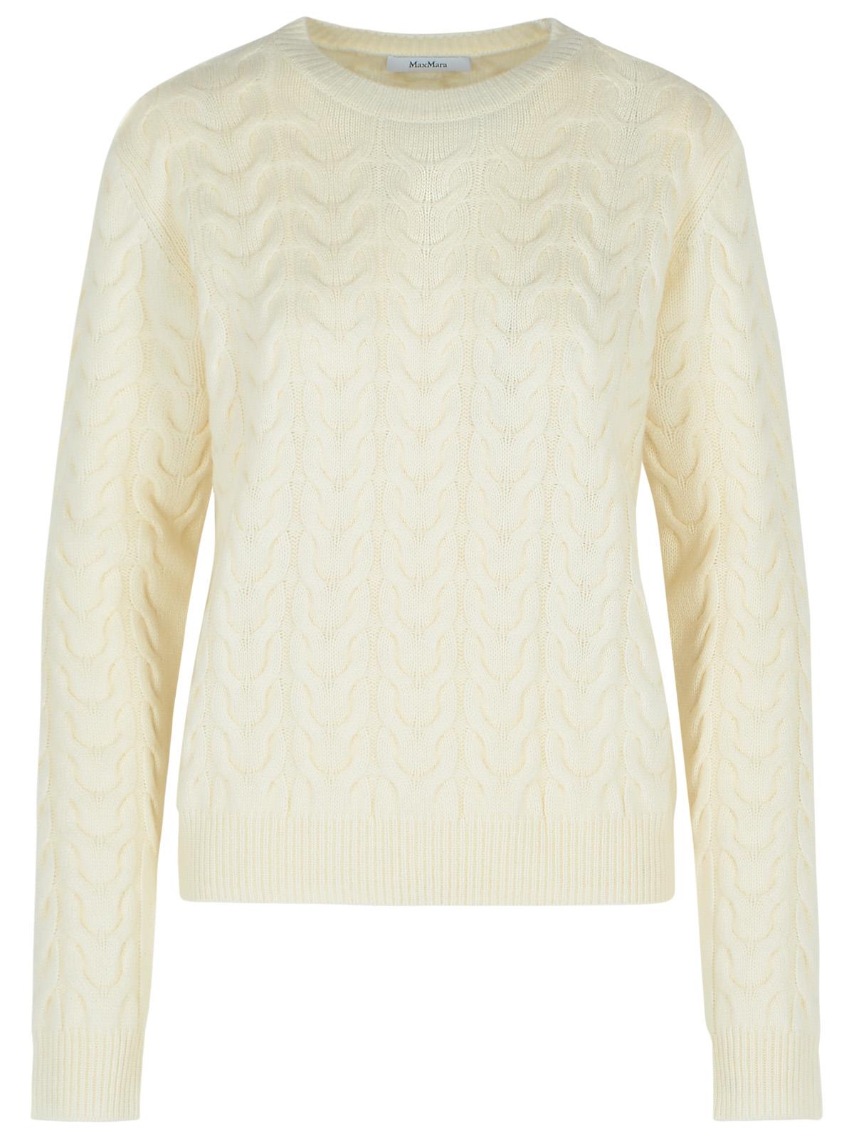 Max Mara White Cashmere Sweater Women MAX MARA