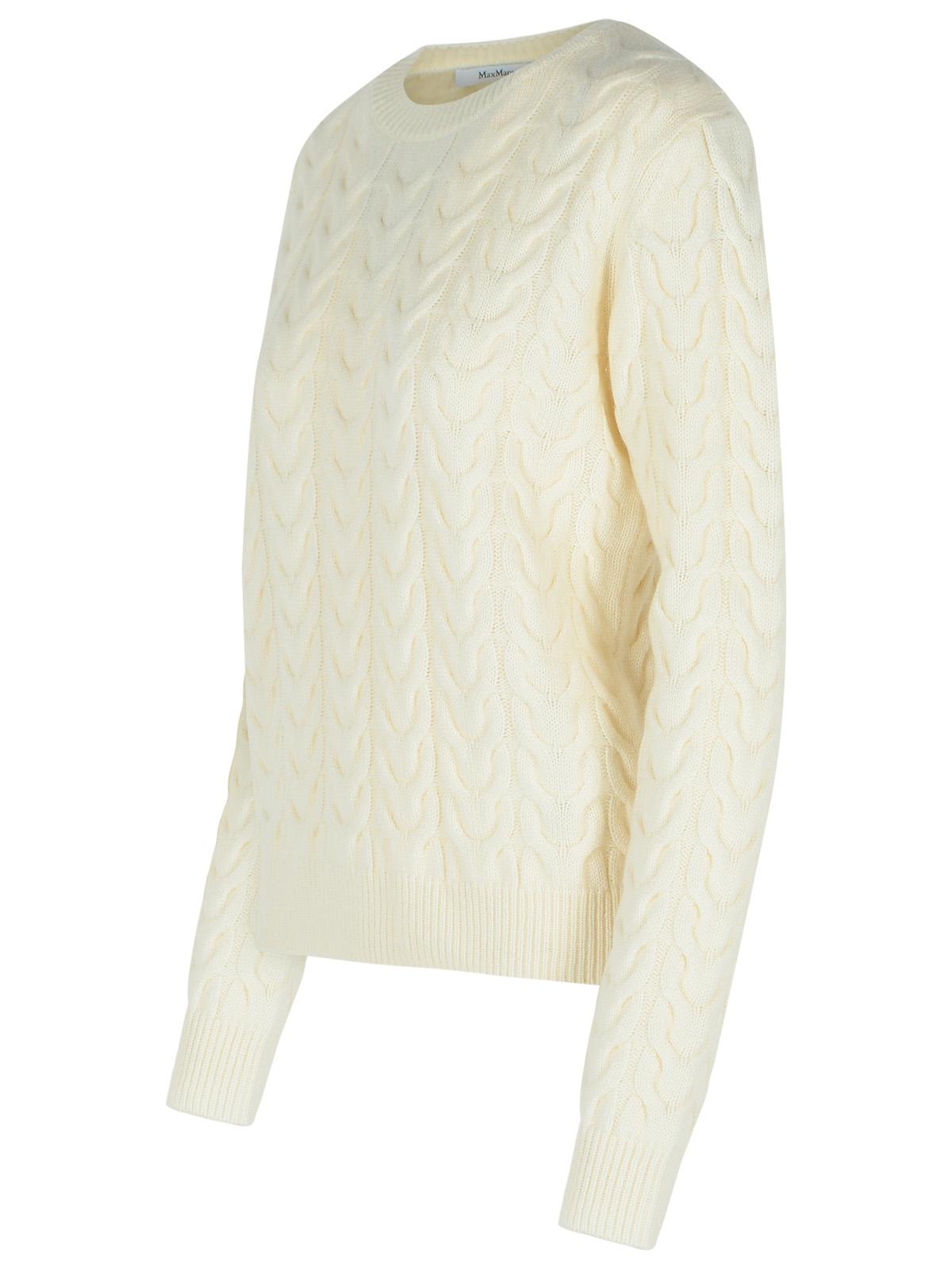 Max Mara White Cashmere Sweater Women MAX MARA