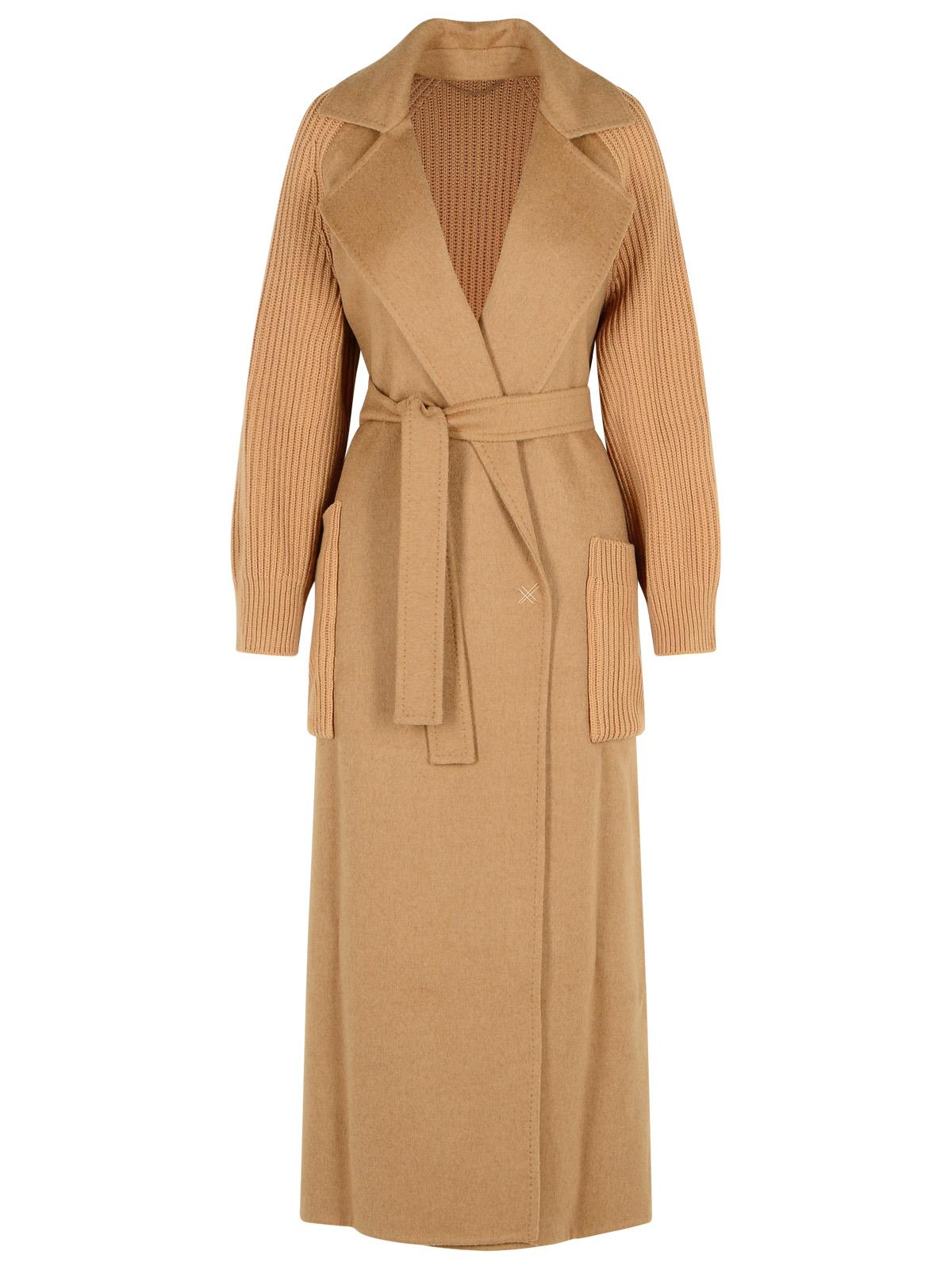 Max Mara 'Berard 1234' Camel Wrap Coat Women MAX MARA