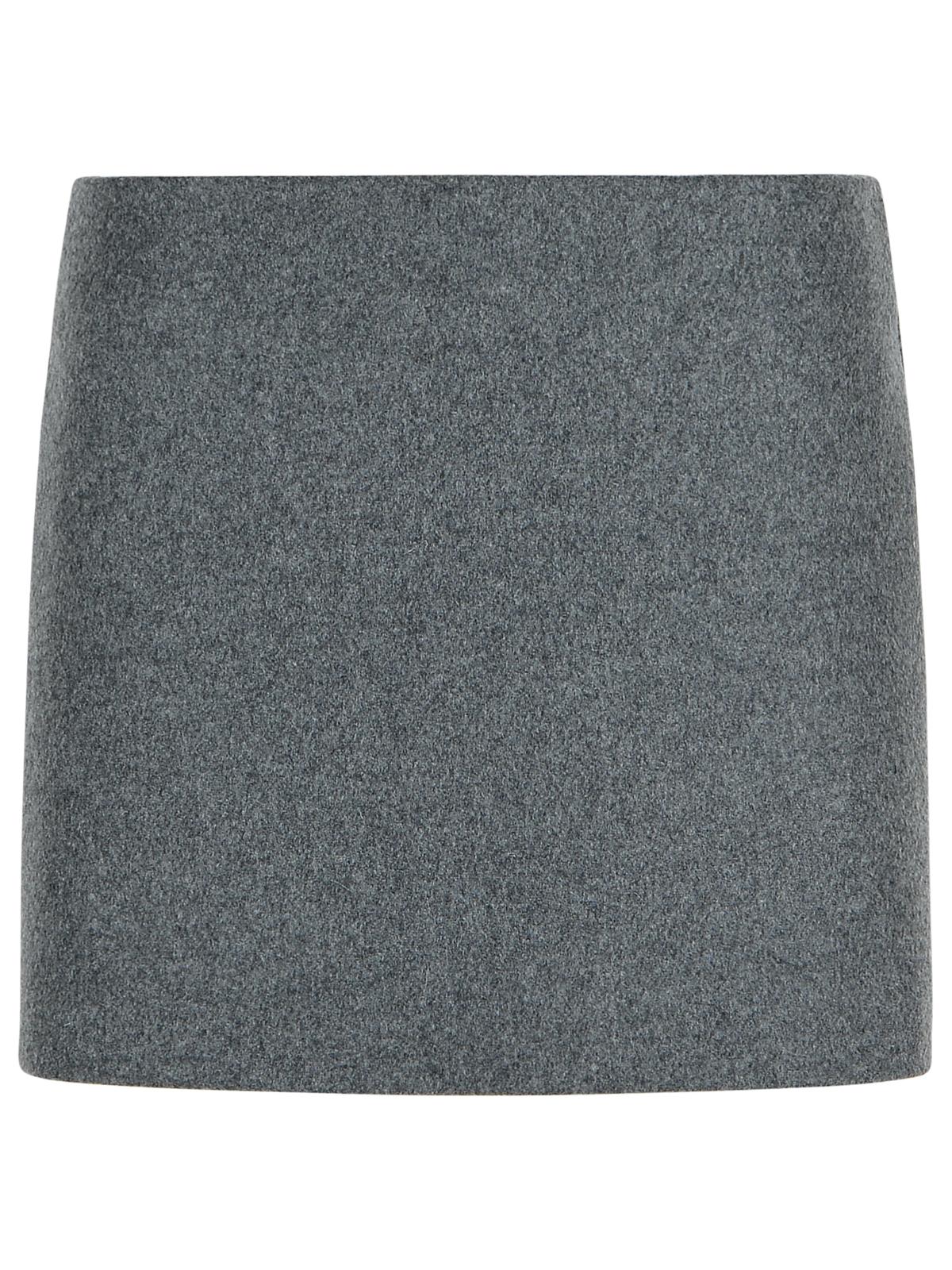 Sportmax 'Poggio' Grey Virgin Wool Skirt Women SPORTMAX
