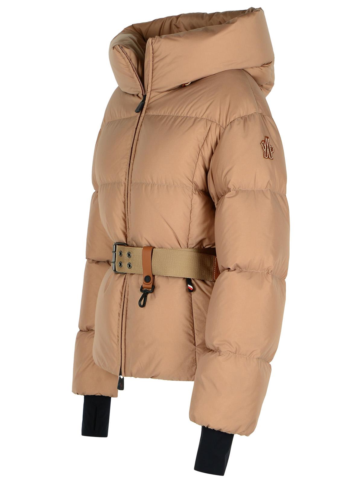 Moncler Grenoble 'Nisene' Beige Polyamide Down Jacket Women