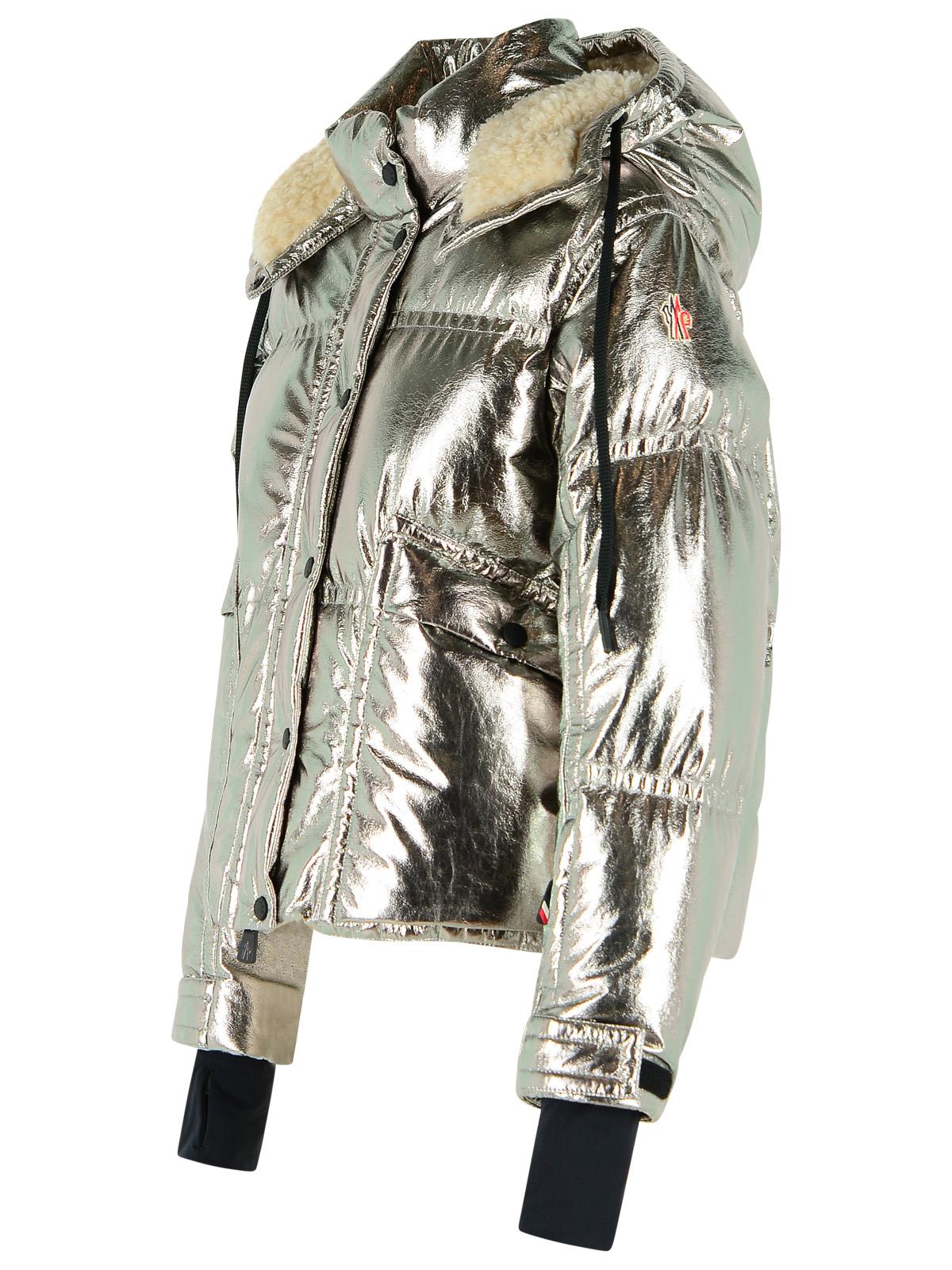 Moncler Grenoble 'Celaque' Silver Polyester Jacket Women MONCLER GRENOBLE