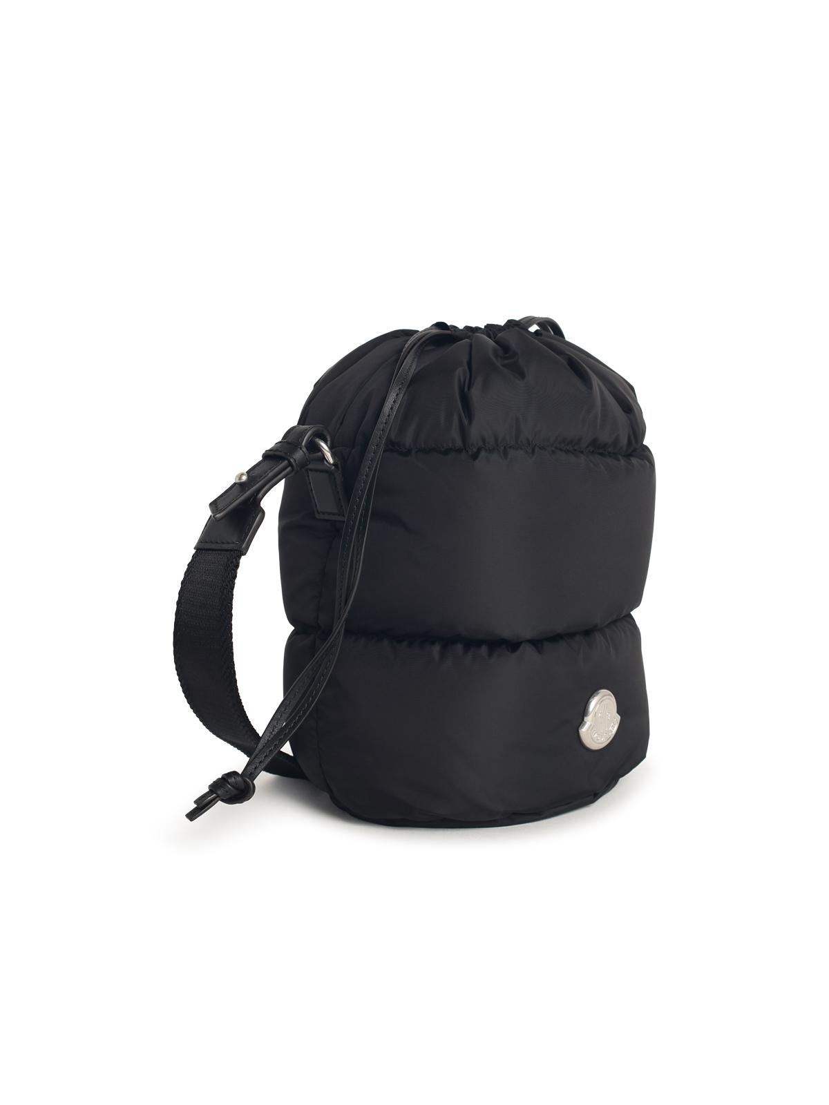 Moncler 'Caradoc' Bucket Bag In Black Polyamide Women MONCLER