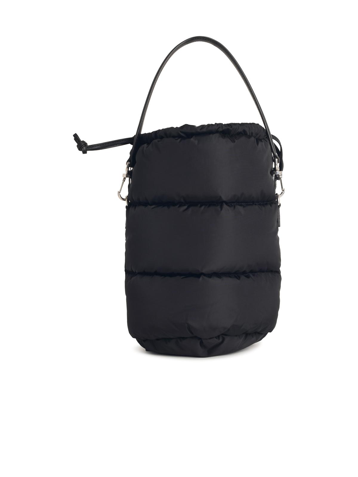 Moncler 'Caradoc' Bucket Bag In Black Polyamide Women MONCLER