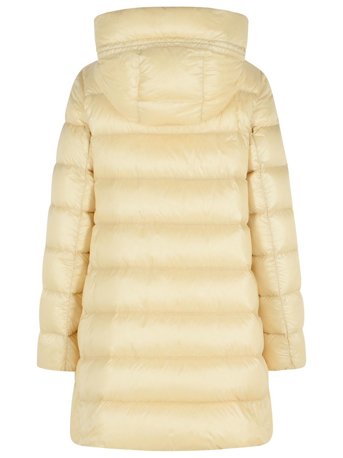 Moncler Suyenne' Ivory Polyamide Coat Women MONCLER