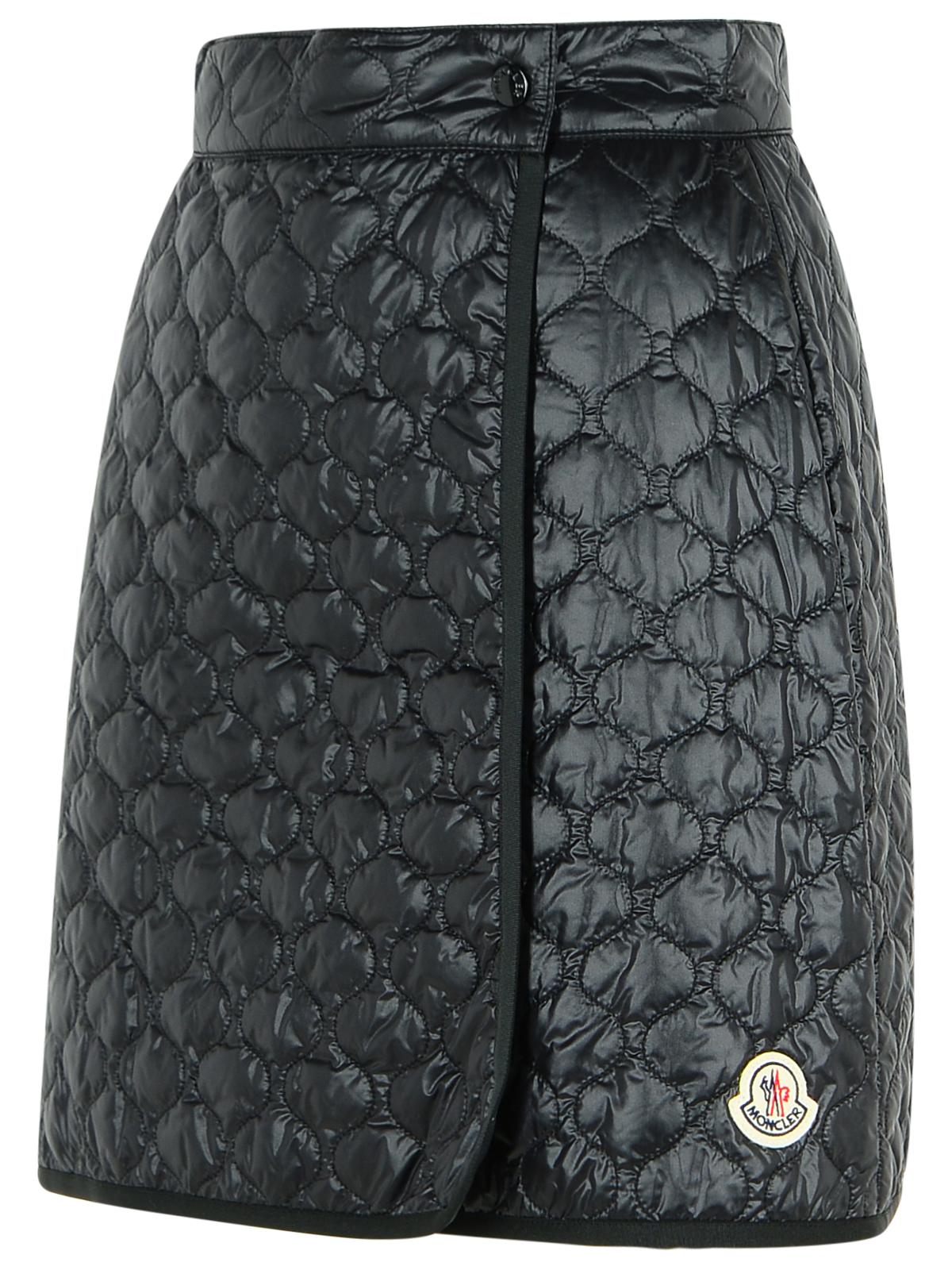Moncler Black Polyamide Skirt Women MONCLER