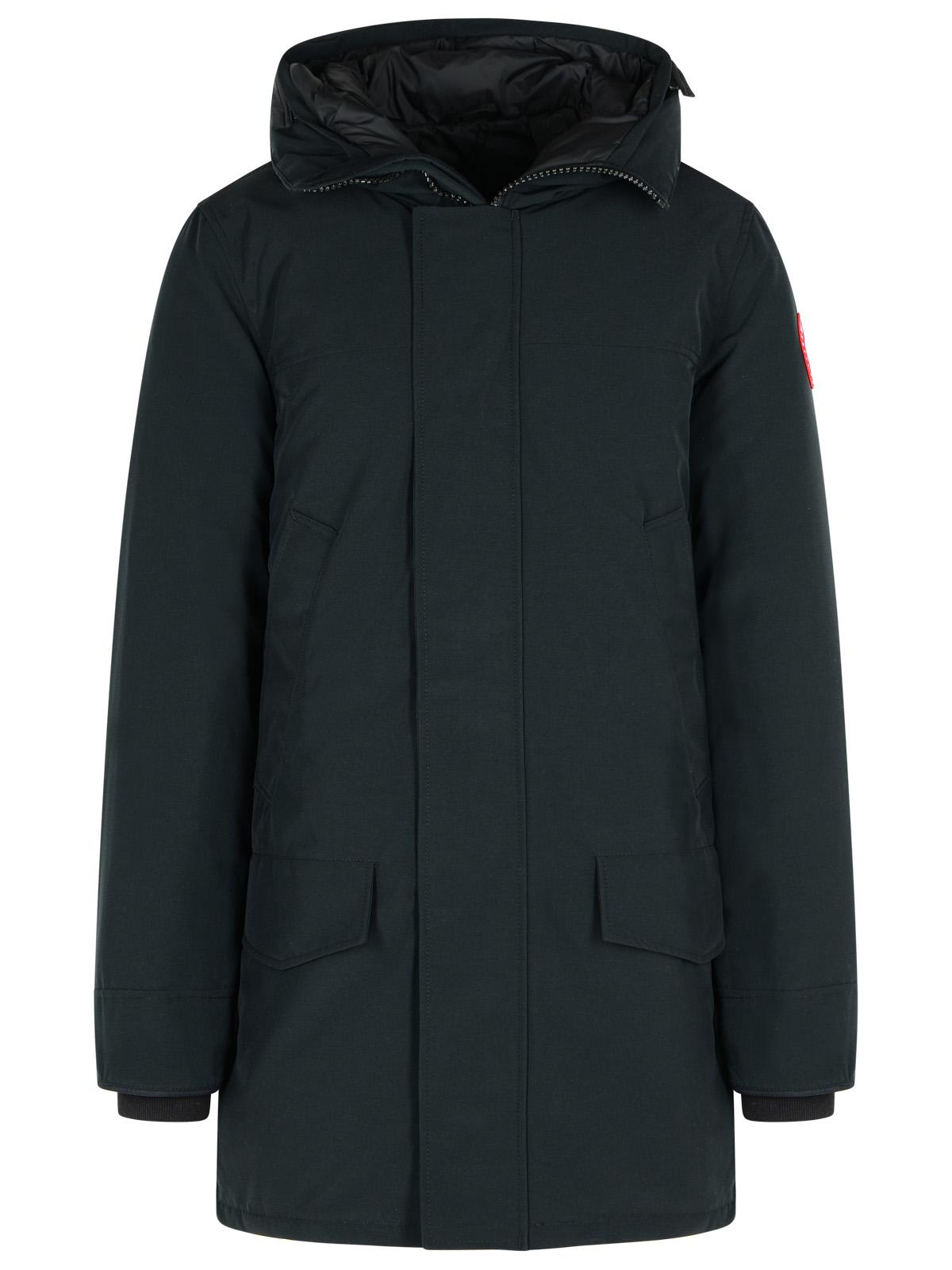 Canada Goose 'Lagnford' Black Nylon And Cotton Parka Men CANADA GOOSE