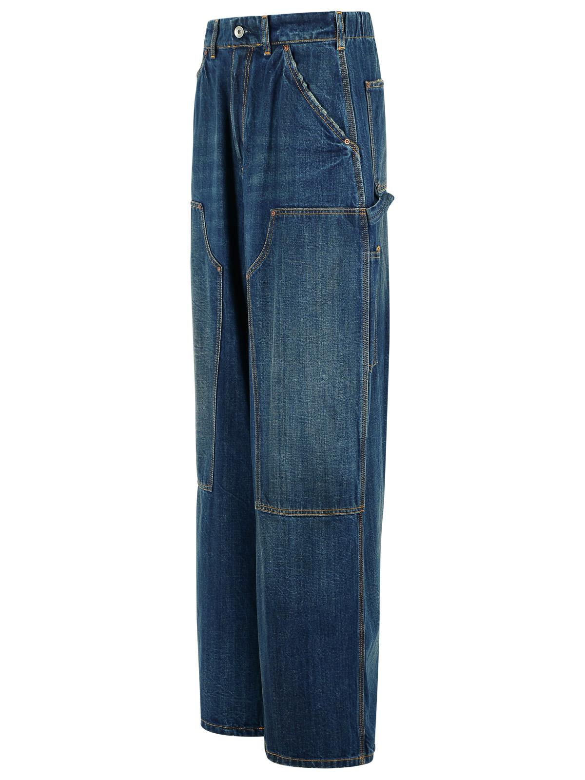 Maison Margiela 'Carpenter' Blue Cotton Jeans Women MAISON MARGIELA