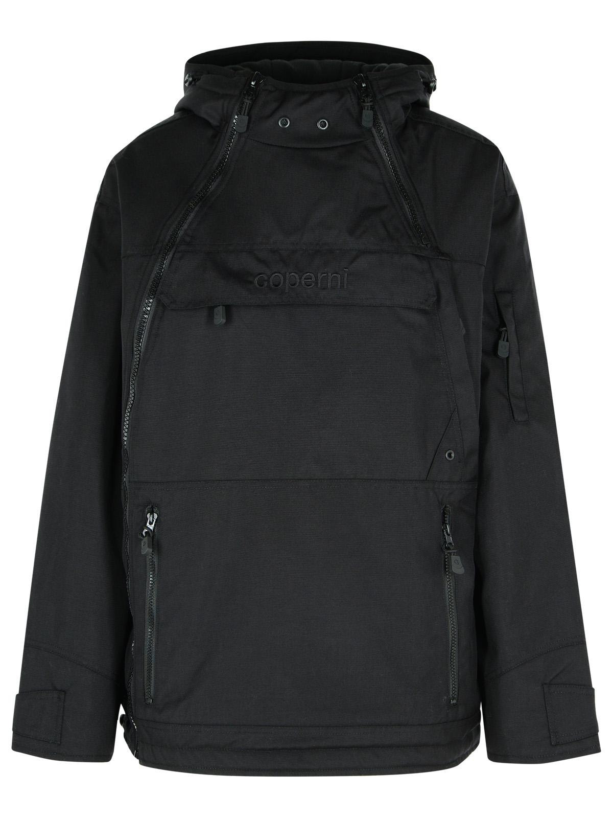 Coperni 'Asymmetric' Black Polyamide Jacket Women COPERNI