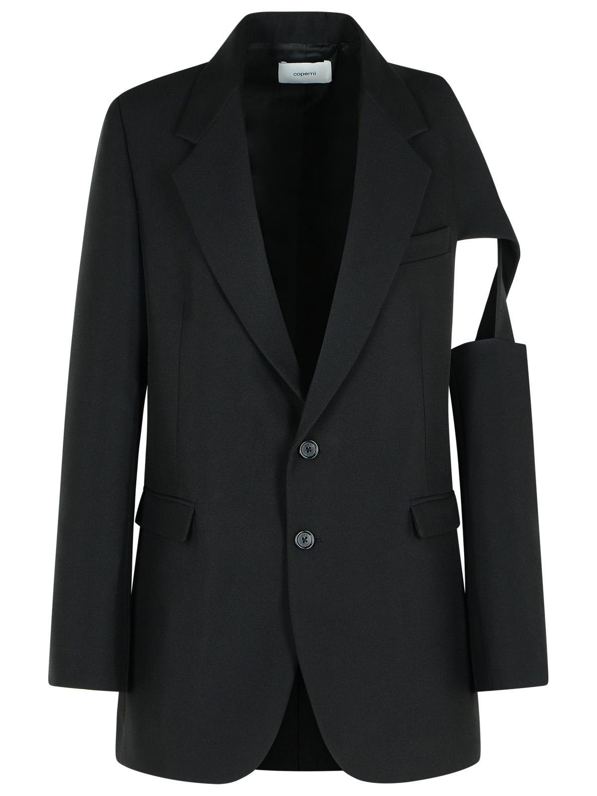 Coperni 'Cutout' Black Polyester Blazer Women COPERNI