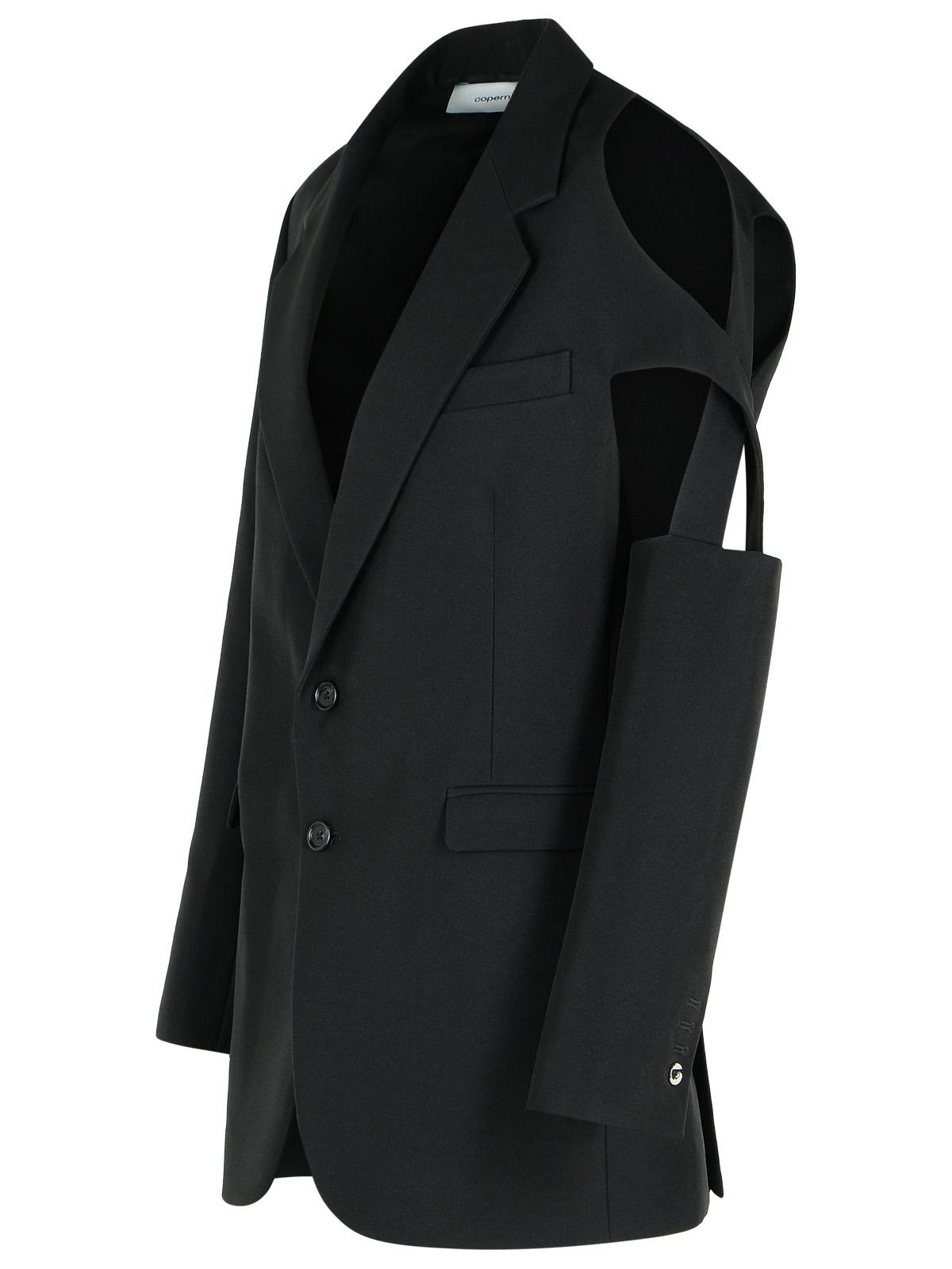 Coperni 'Cutout' Black Polyester Blazer Women COPERNI