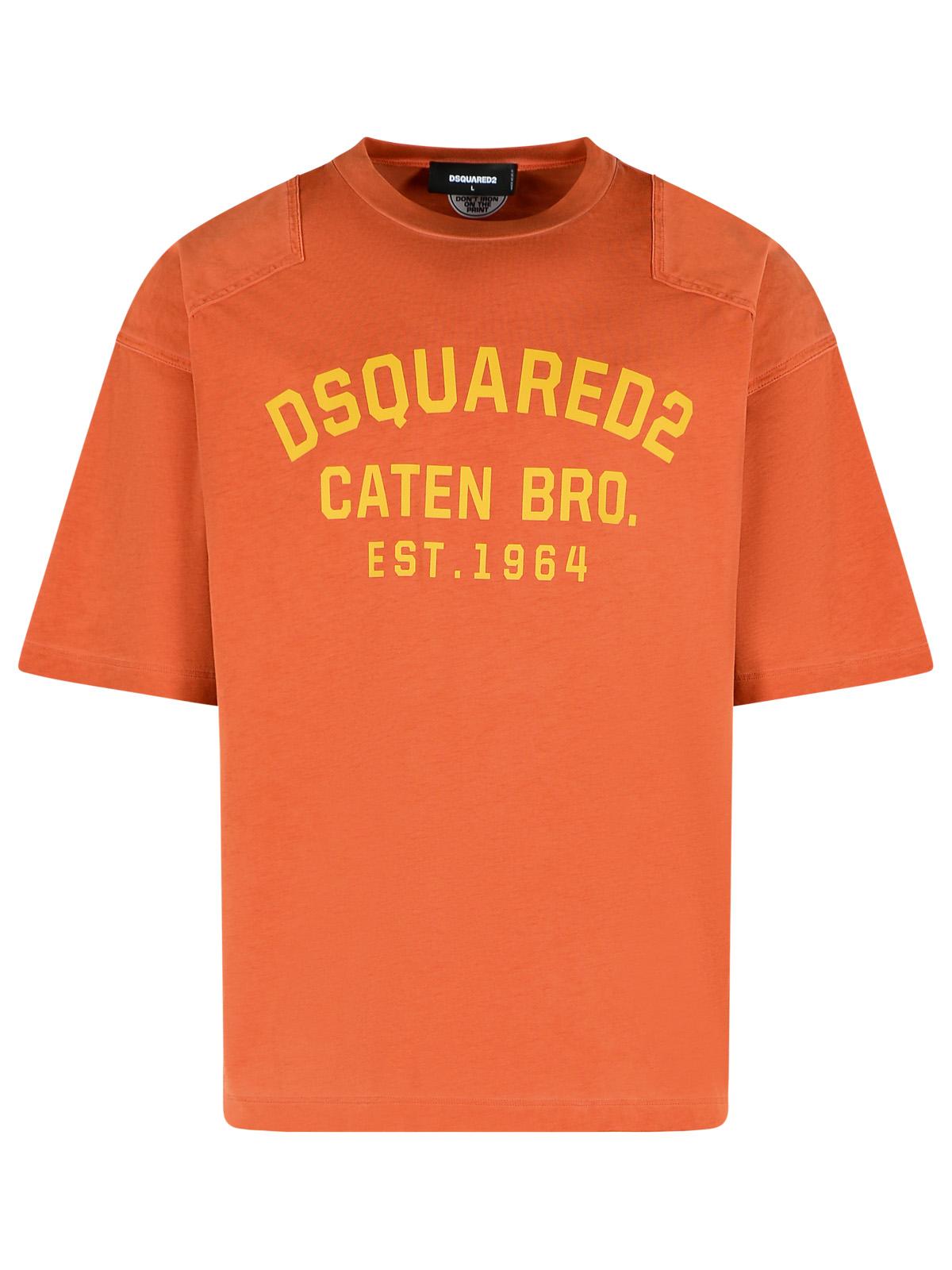 Dsquared2 Brick Cotton T-Shirt Men DSQUARED2