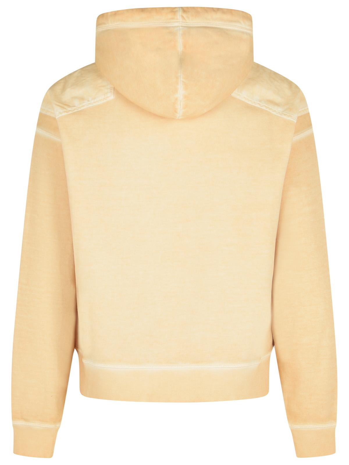 Dsquared2 'Cipro' Sand Cotton Sweatshirt Men DSQUARED2